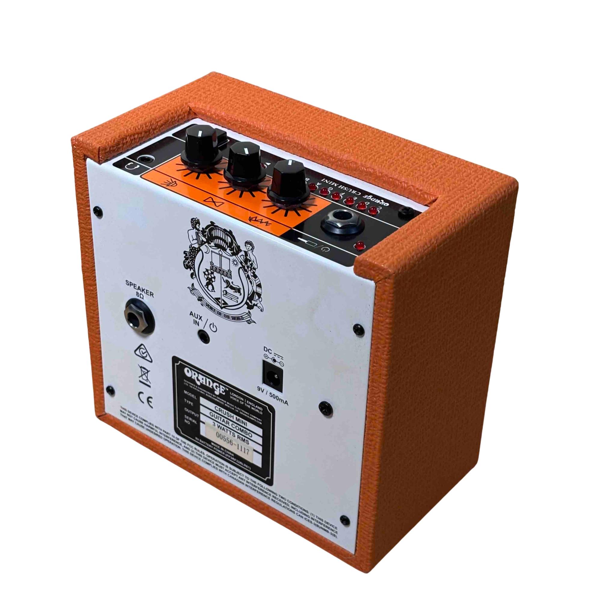 Orange Crush Mini 3-Watt RMS Mini Guitar Amplifier 1117