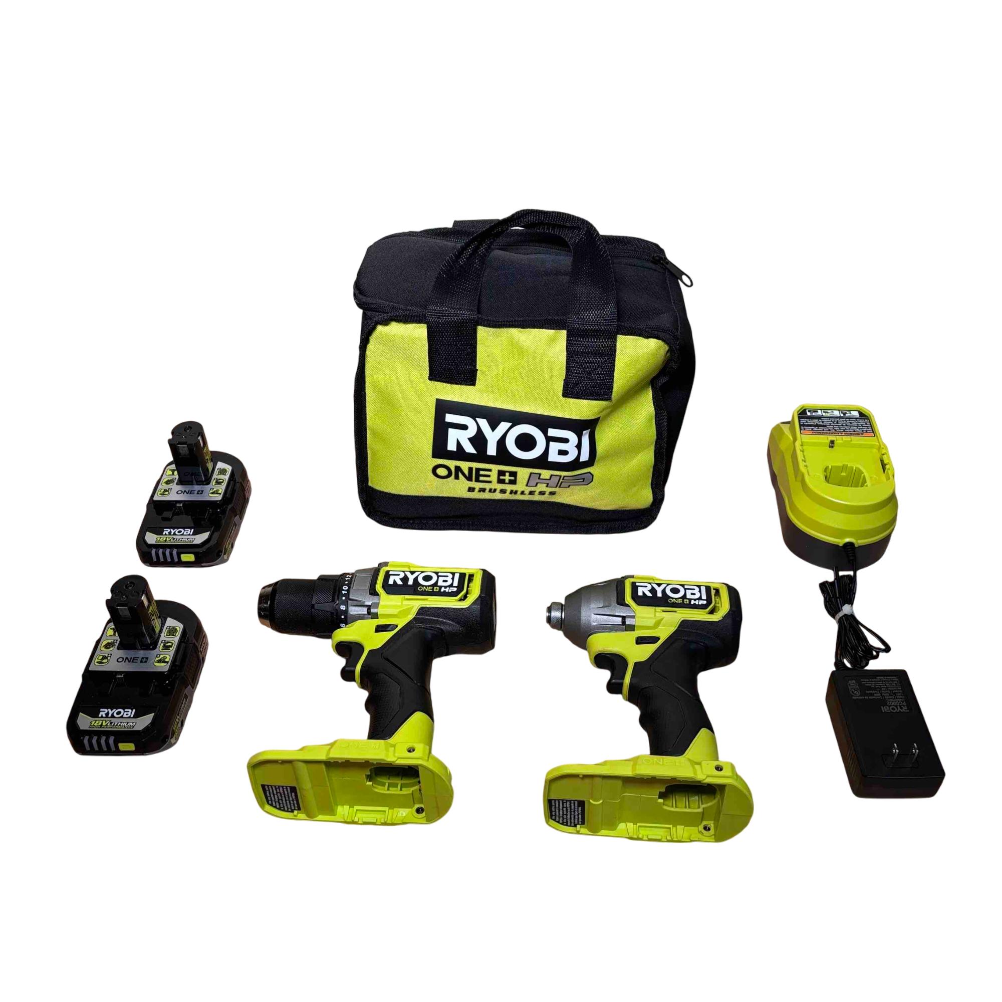 Ryobi ONE HP 18V Brushless Cordless PBLDD01 Drill/PBLID01 1/4 - Main Image