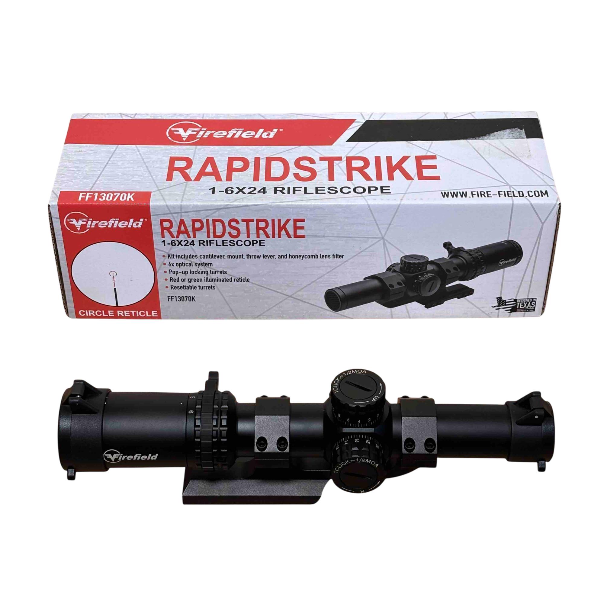 鉄】Firefield RapidStrike 1-6x24 Riflescope ライフルスコープ FF13070K