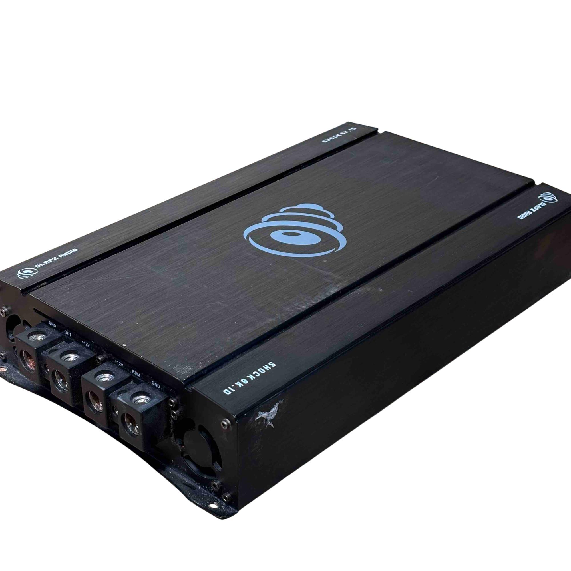 SLAPZ Audio SHOCK 8K.1D V2 Full Bridge 8000W Mono Block Black
