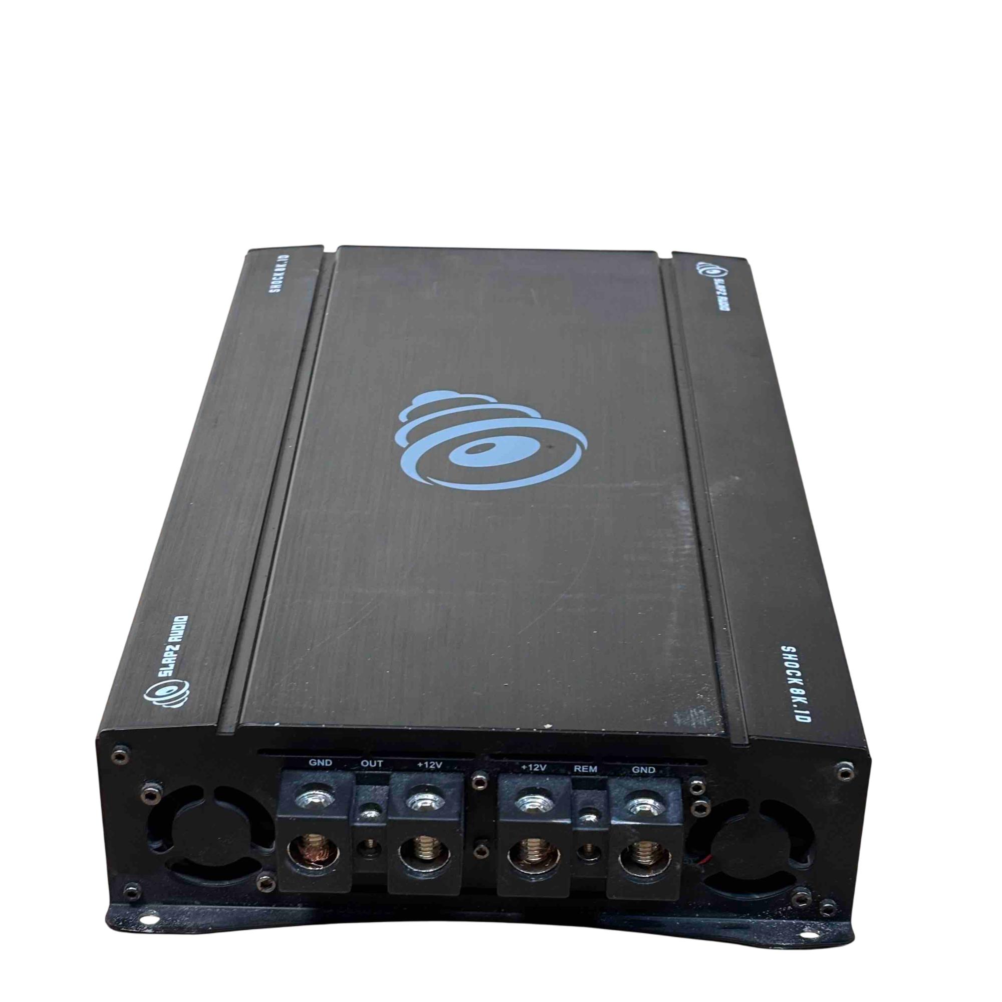 SLAPZ Audio SHOCK 8K.1D V2 Full Bridge 8000W Mono Block Black