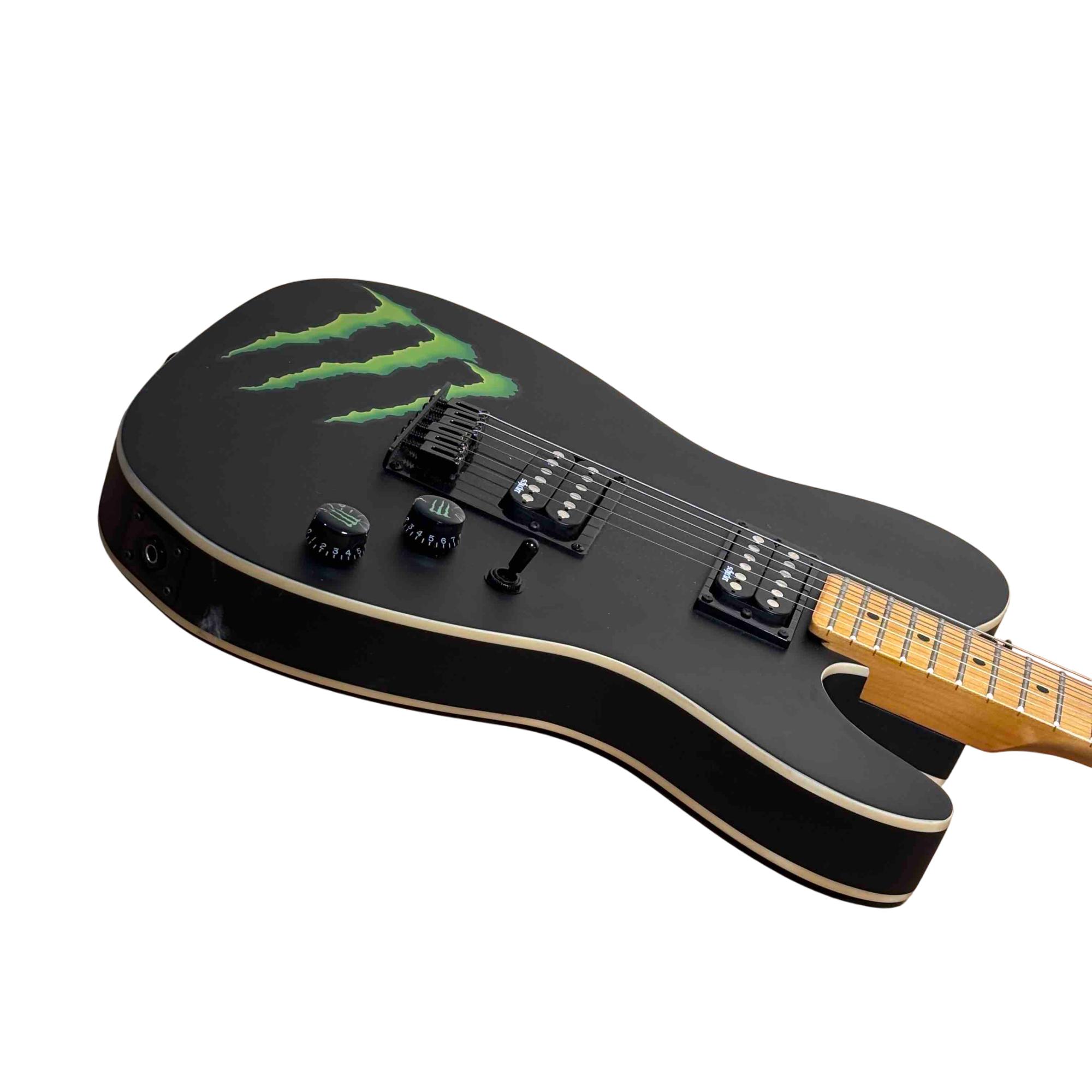 Schecter Diamond Series PT Monster Energy Blk 6String 22Fret RH