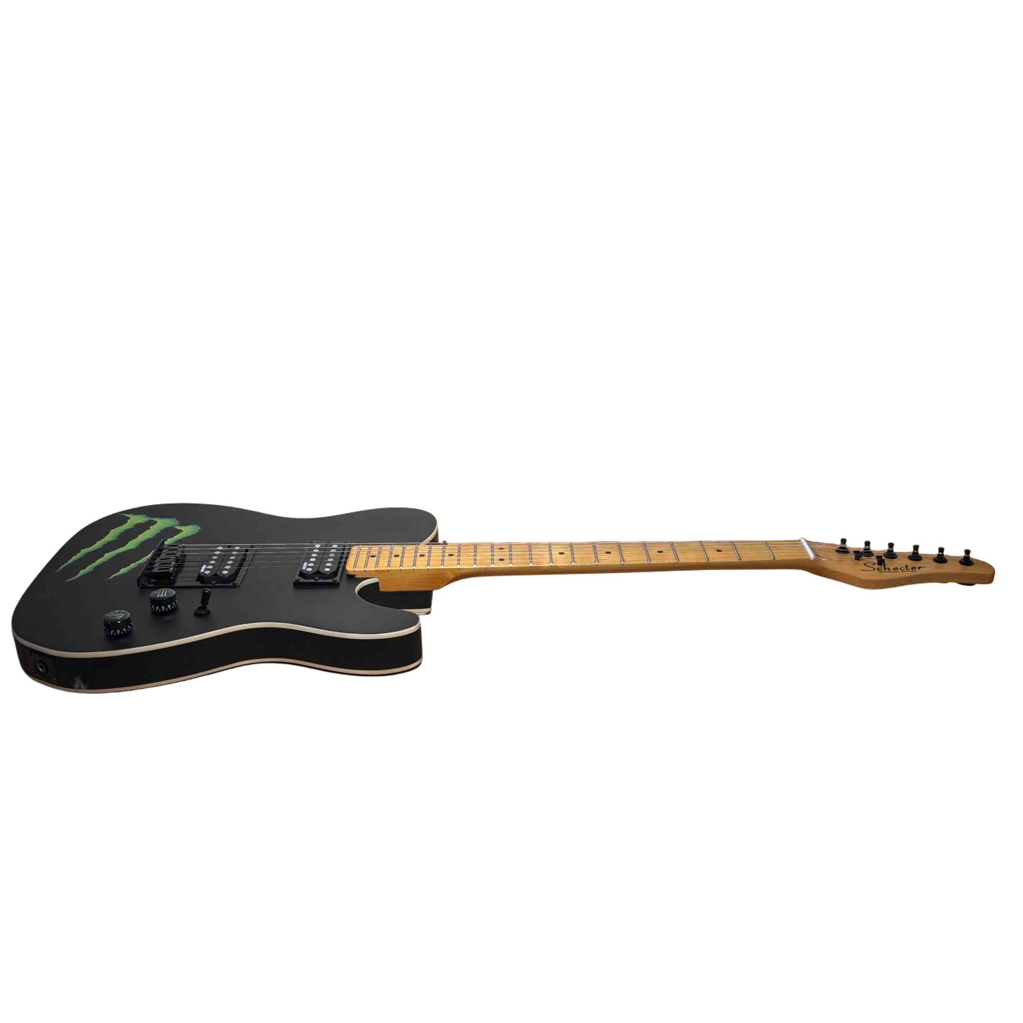 Schecter Diamond Series PT Monster Energy Blk 6String 22Fret RH
