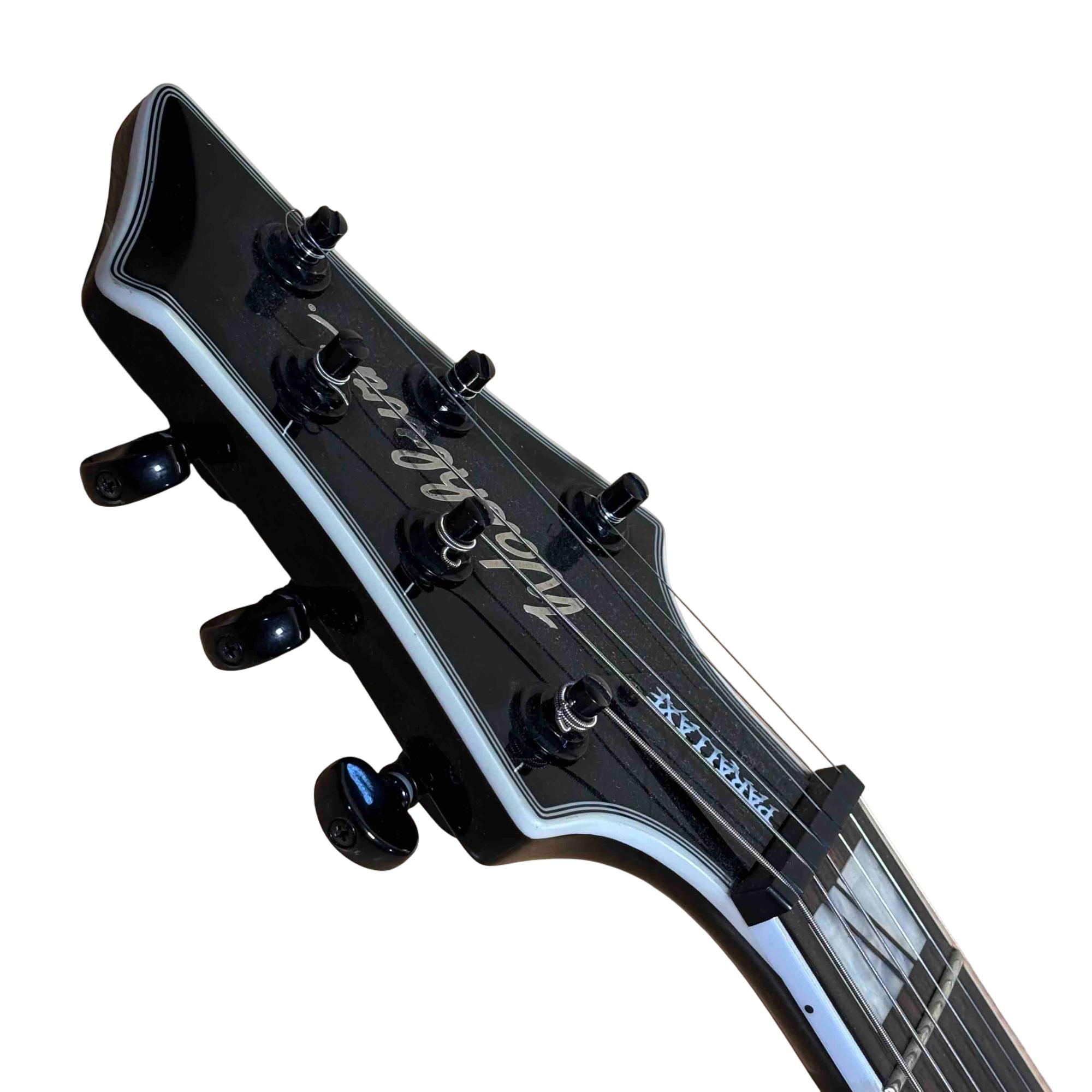Washburn Parallaxe Black & White Six String 22-Fret RH