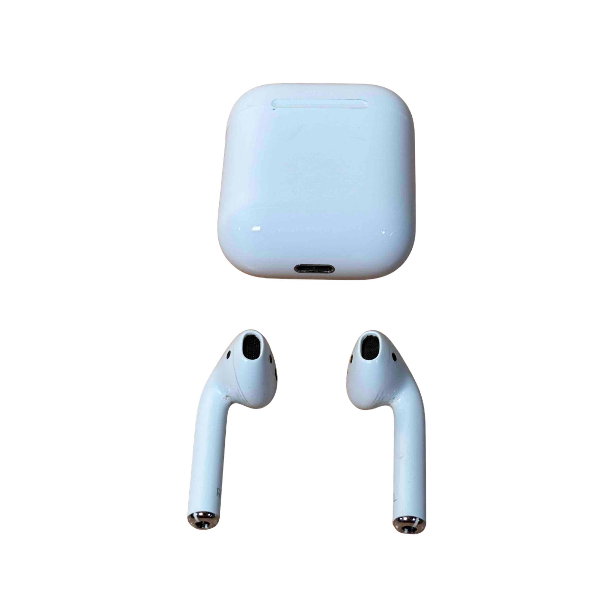 Apple AirPods 2nd Generation With White Charging Case – Bluetooth Earbuds
