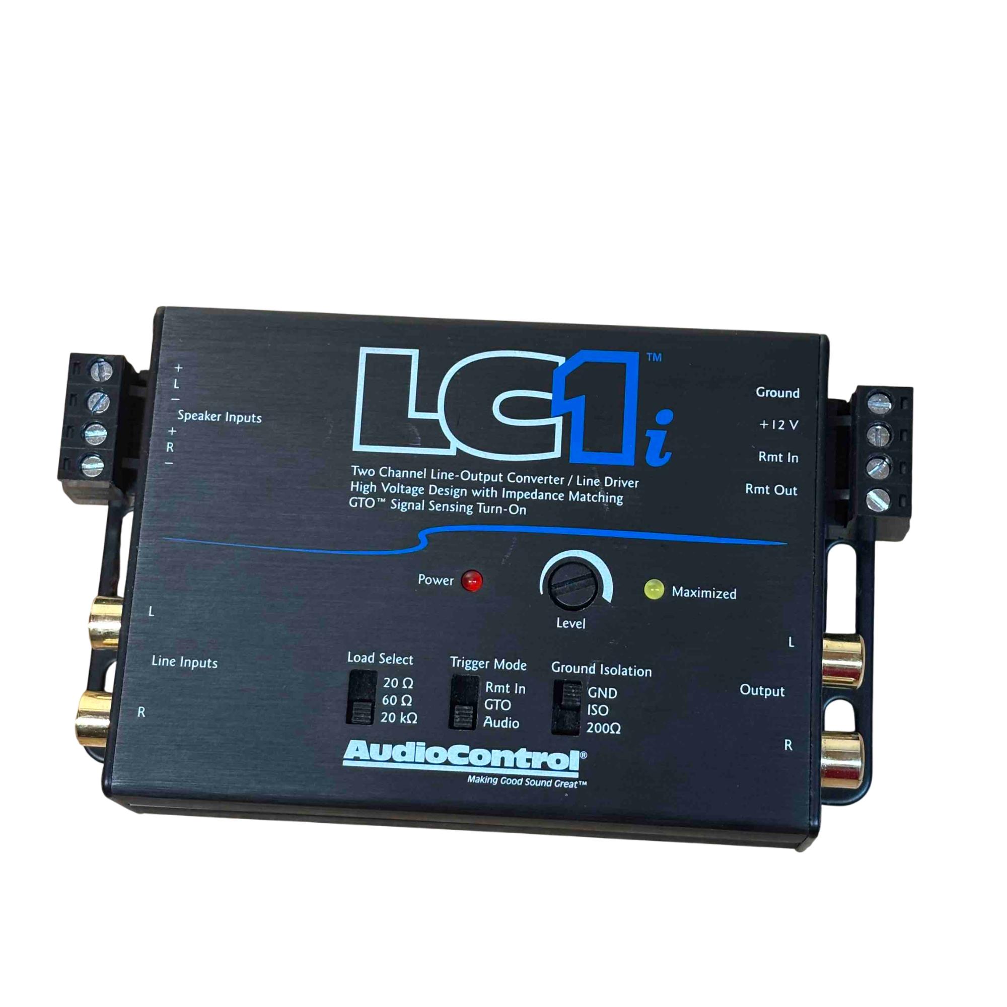 Audio Control LC1i Black 2-Channel Line-Output Converter/Line Driver