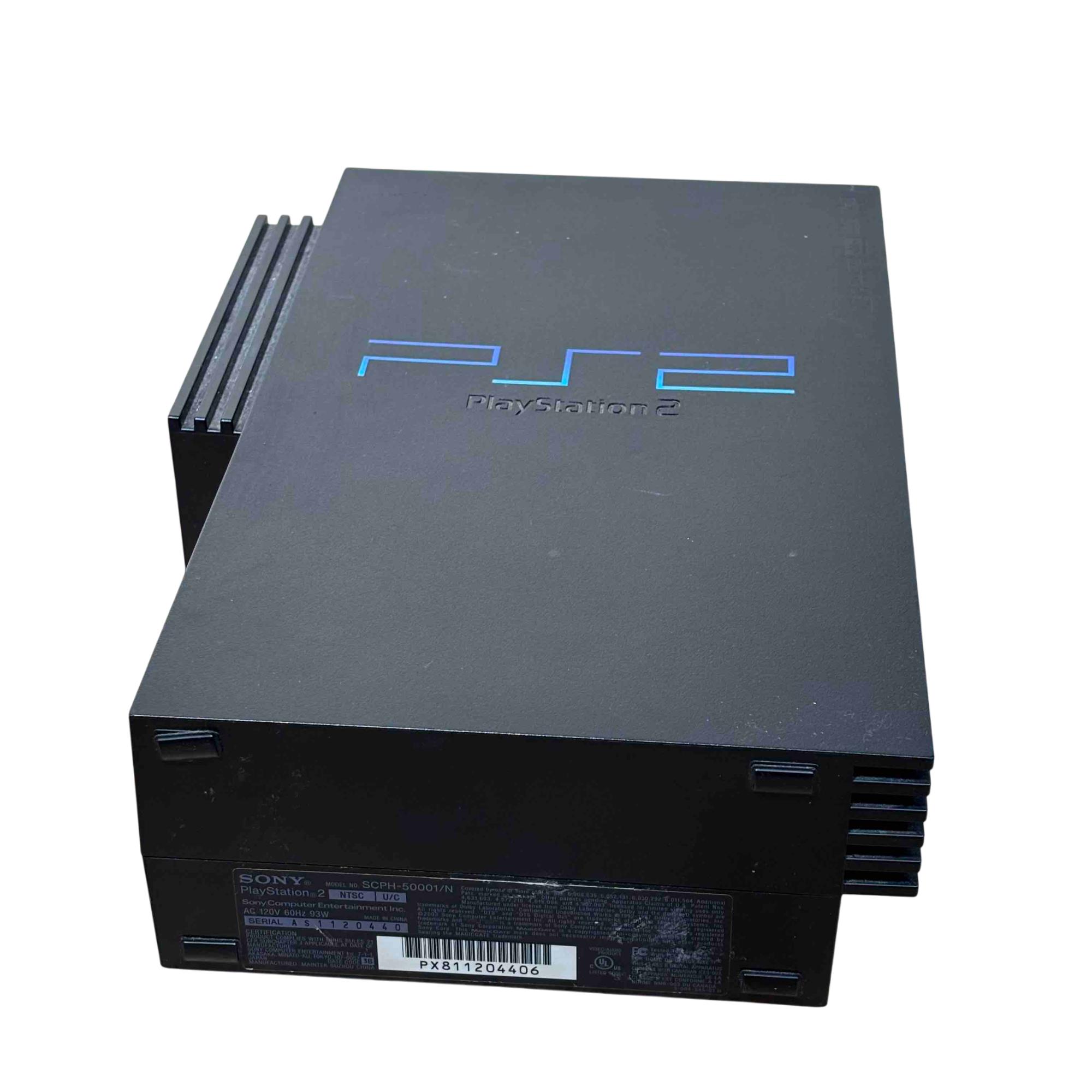 Sony Original Fat PlayStation 2 SCPH-50001/N Black Home