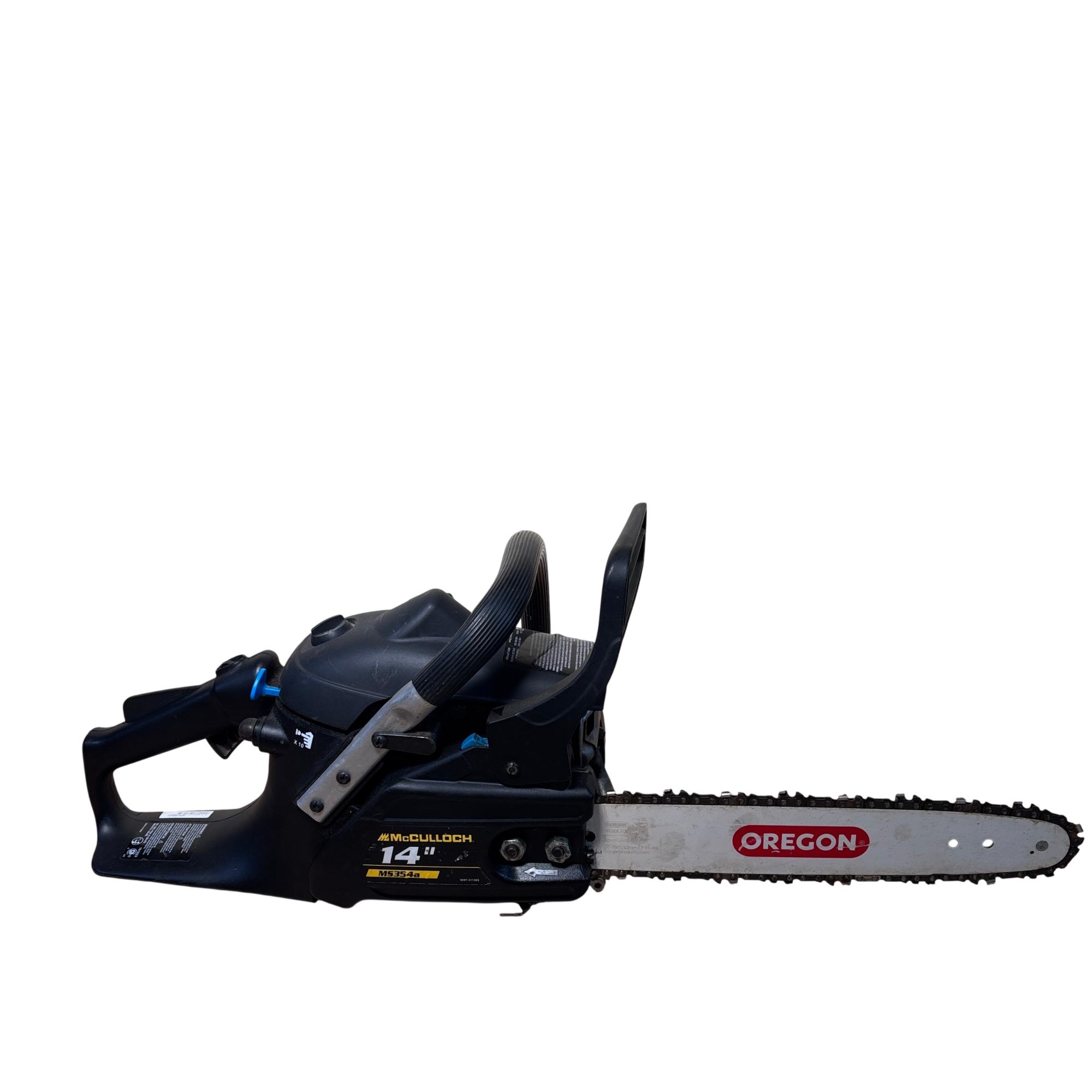 McCulloch MS40A Black 40cc Gas-Powered 2-Stroke Chainsaw 06 / 12