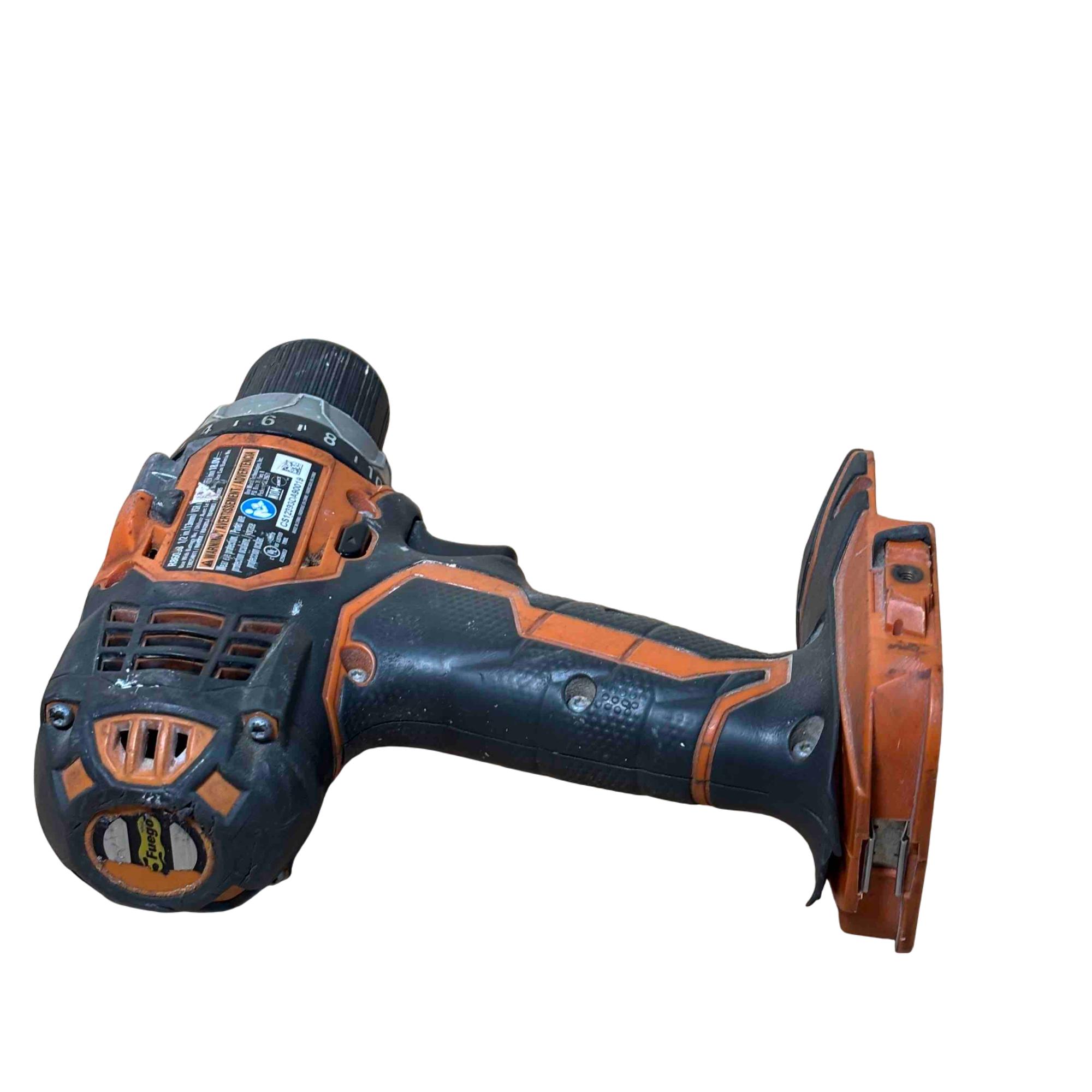 Ridgid R86008 Orange & Black 18V Cordless 1/2