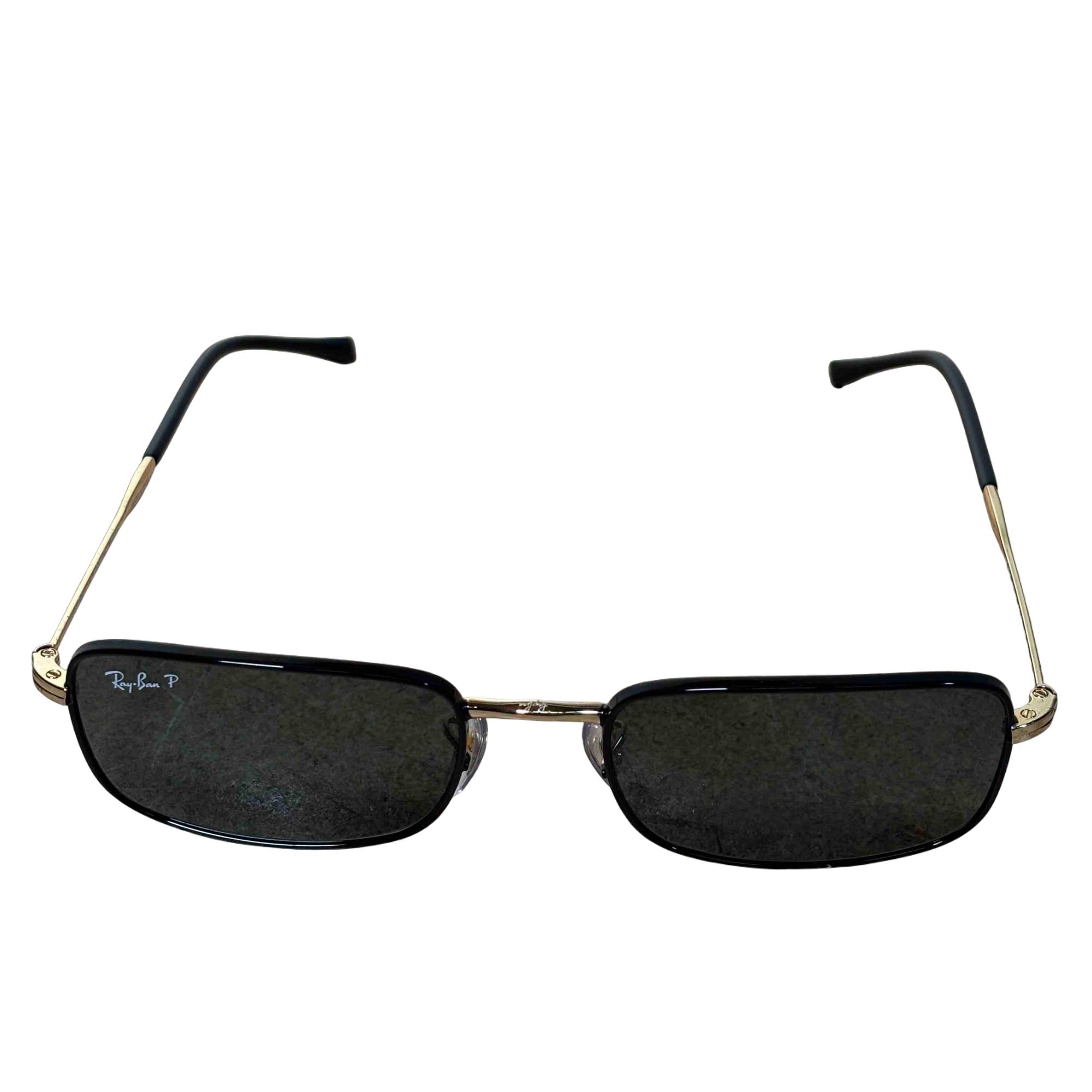 Classic Ray and- rectangle Available to shop now. ⁠ Ray-Ban x A$AP Rocky⁠ Rimless  main image 3
