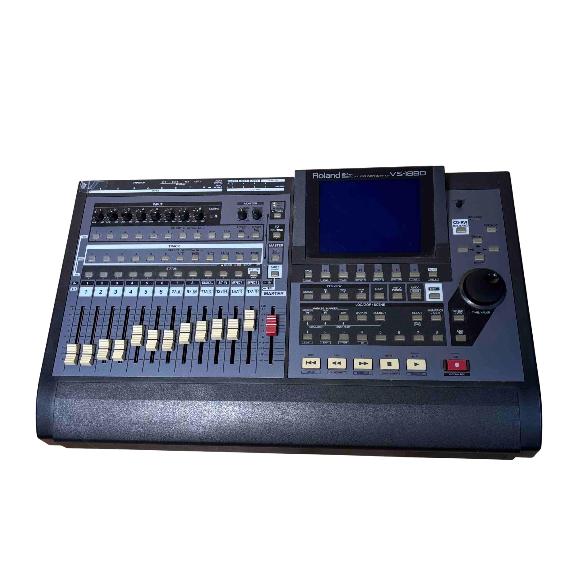 Roland VS-1880 Gray 24-Bit Digital Recording Workstation 1703/28Ch