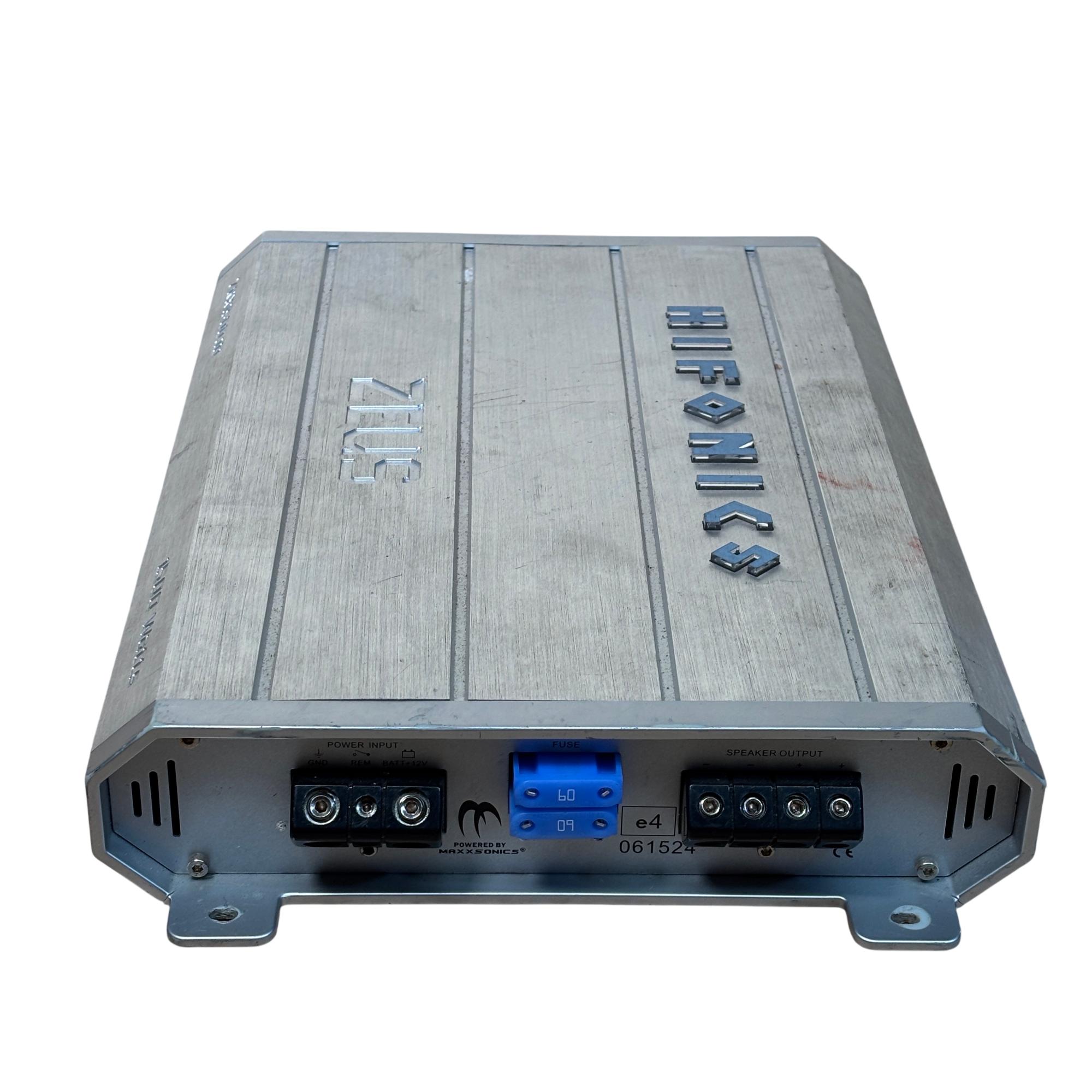 HIFONICS ZEUS ZRX1500.1D 1500-Watts Monoblock Class D Car