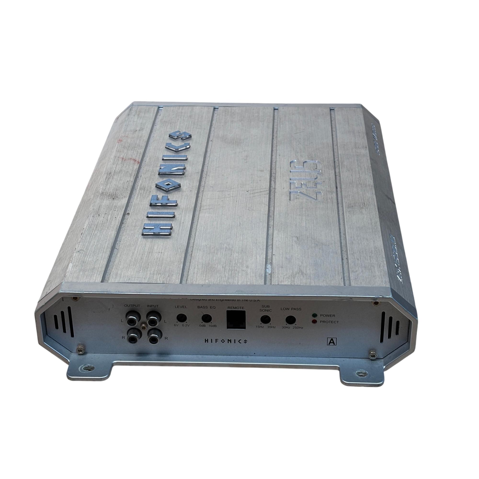 HIFONICS ZEUS ZRX1500.1D 1500-Watts Monoblock Class D Car