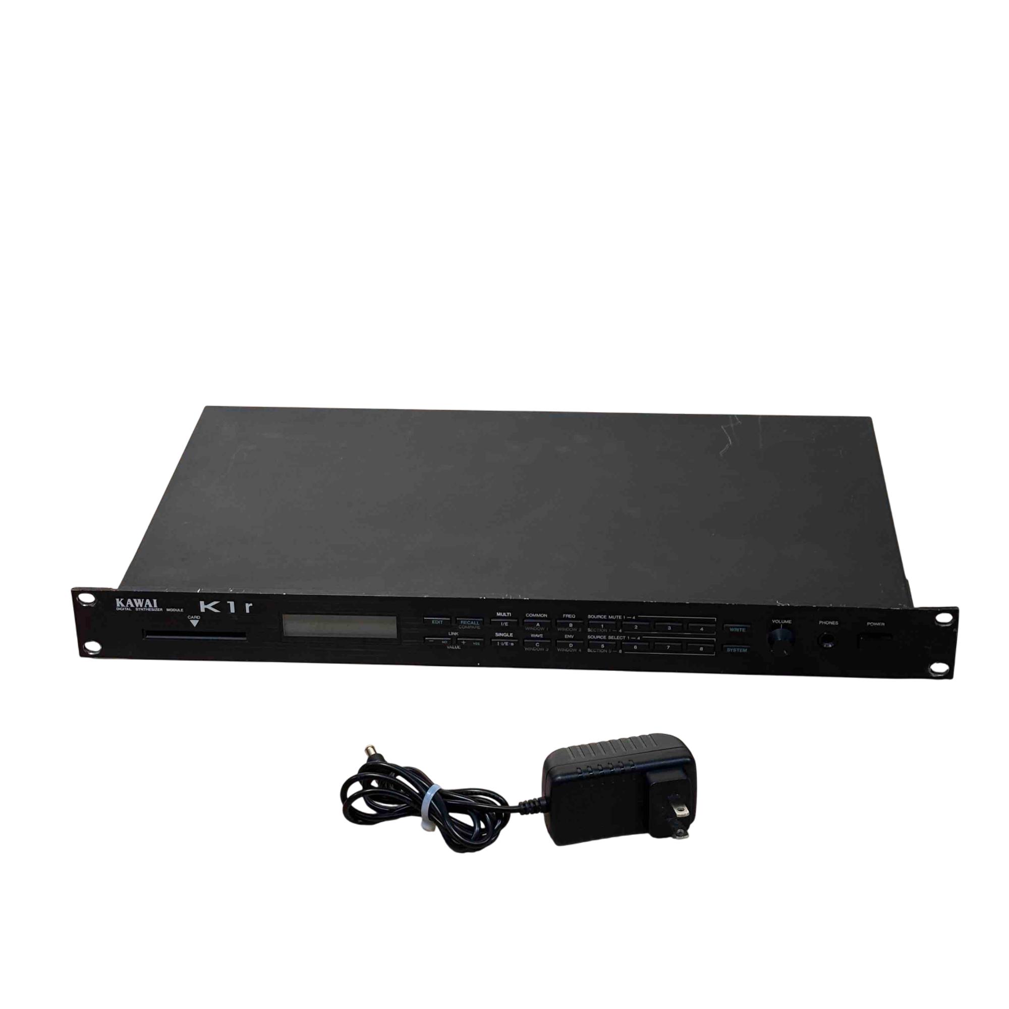 KAWAI K1r Black Rackmount Digital Synthesizer Module 3849