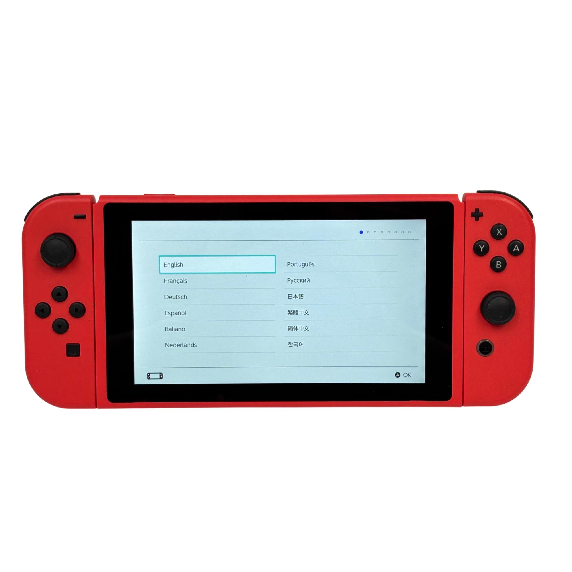 Nintendo Switch Mario Red Edition 32GB HAC-001(-01) Video Game