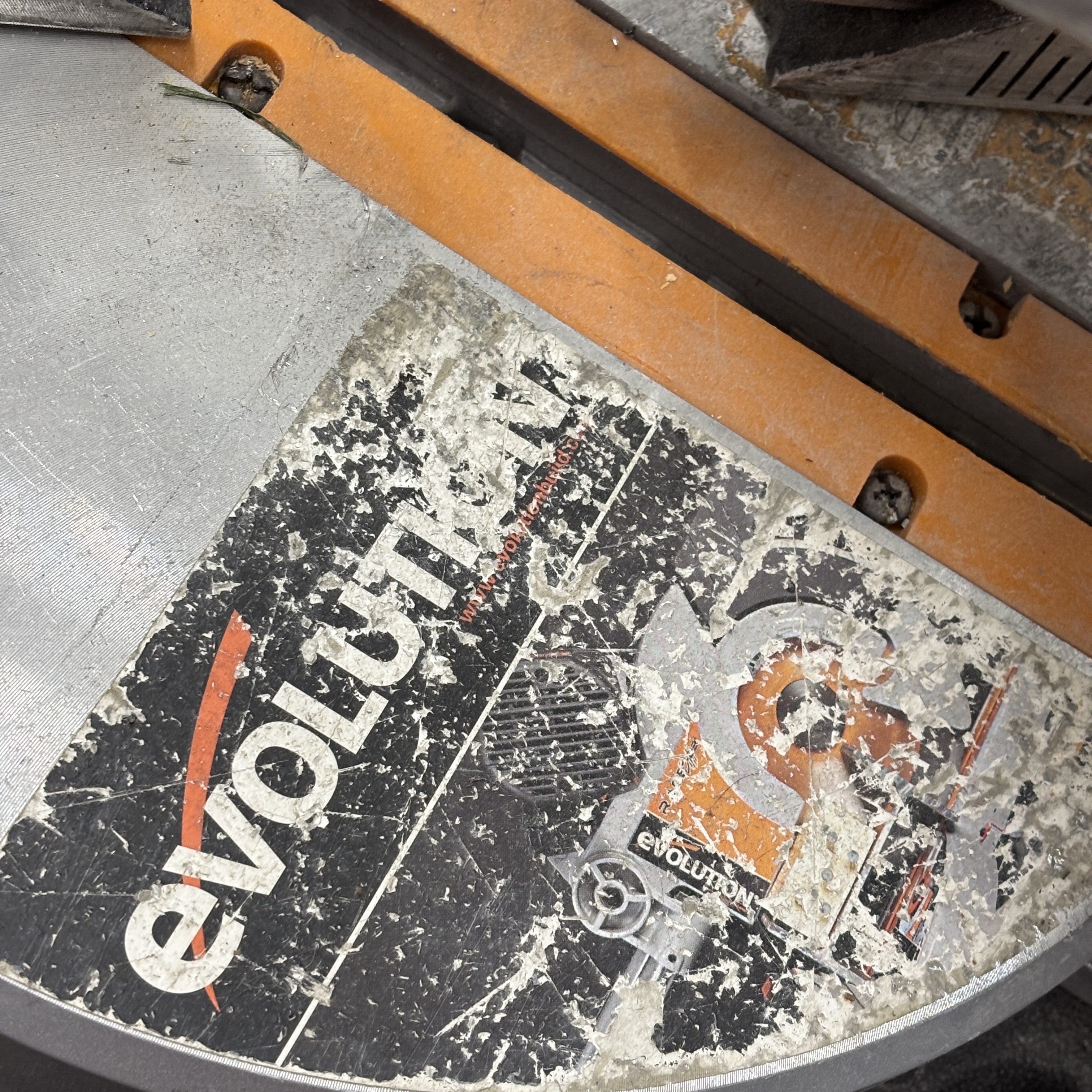 Evolution Rage 3-DB 15Amp 1800W Double-Bevel Sliding Miter Saw 0168 ...
