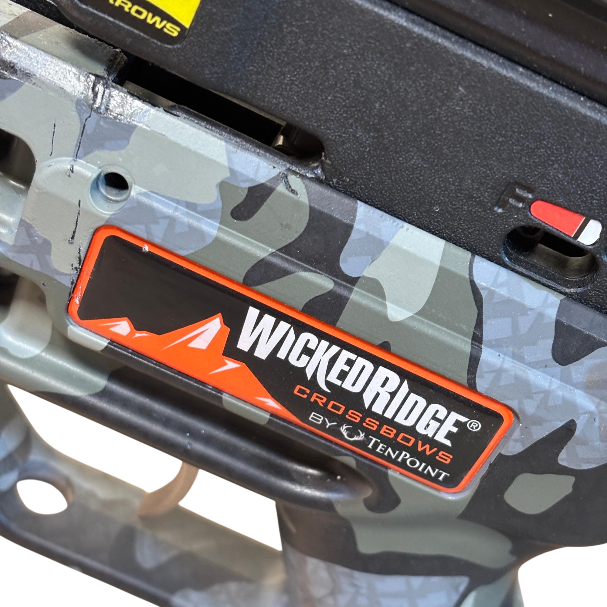 Wicked Ridge M340 Wicked Ridge M-370 Gray Camouflage 118 Ft-Lbs 370 FPS 180 Lbs. Draw Wt ...