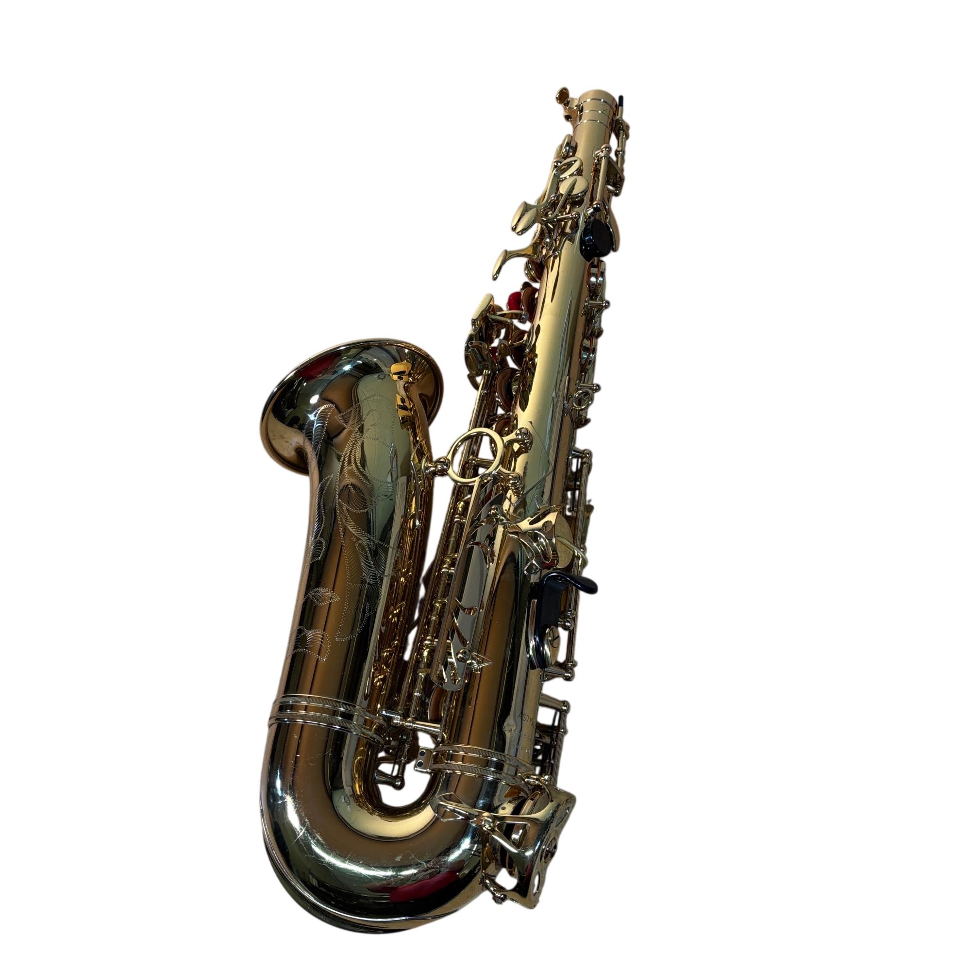 Accent AS710L Golden Brass E-flat (Eb) Alto Saxophone 4488