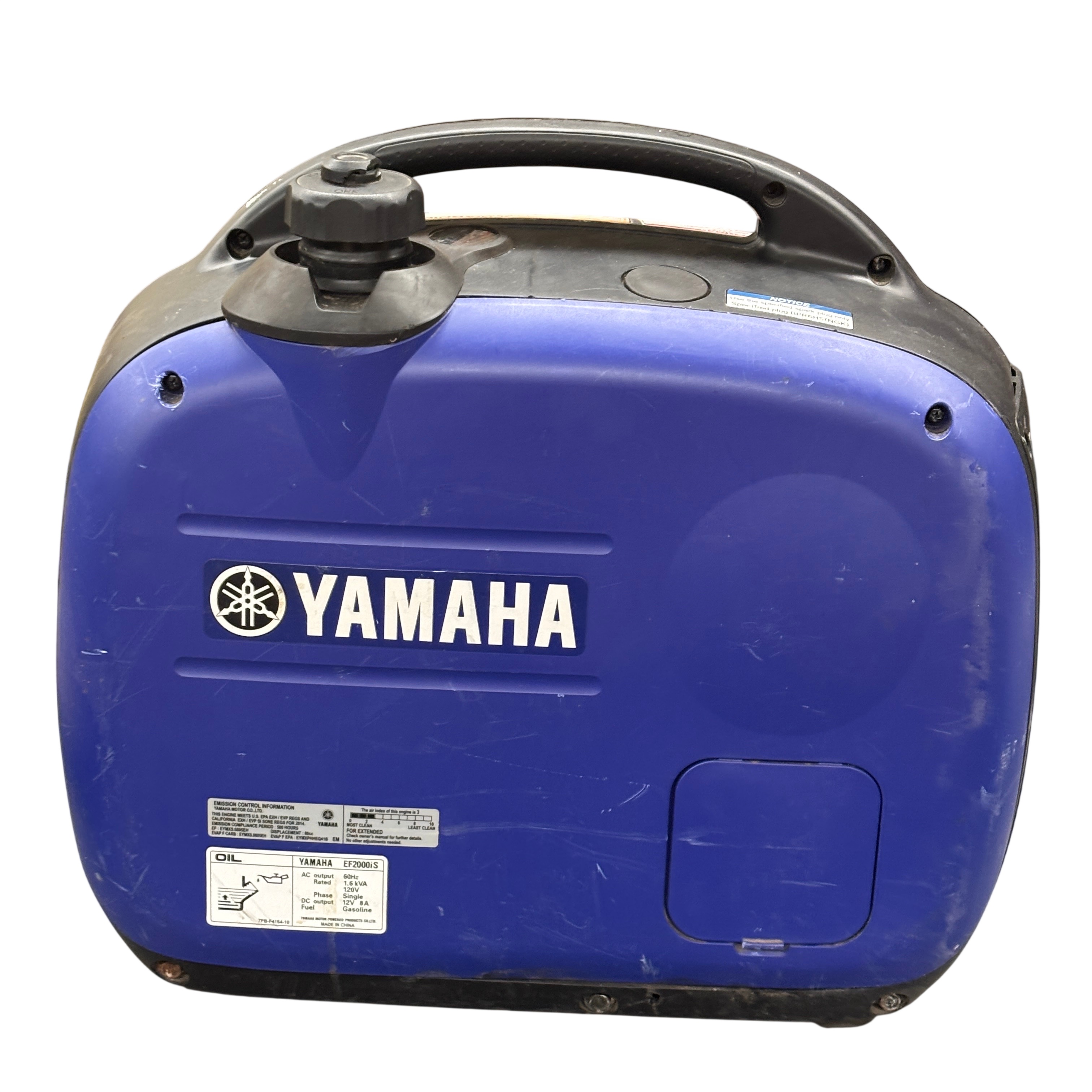 Yamaha EF2000iS Blue/Blk 2,000W 1600W Rated Inverter Generator