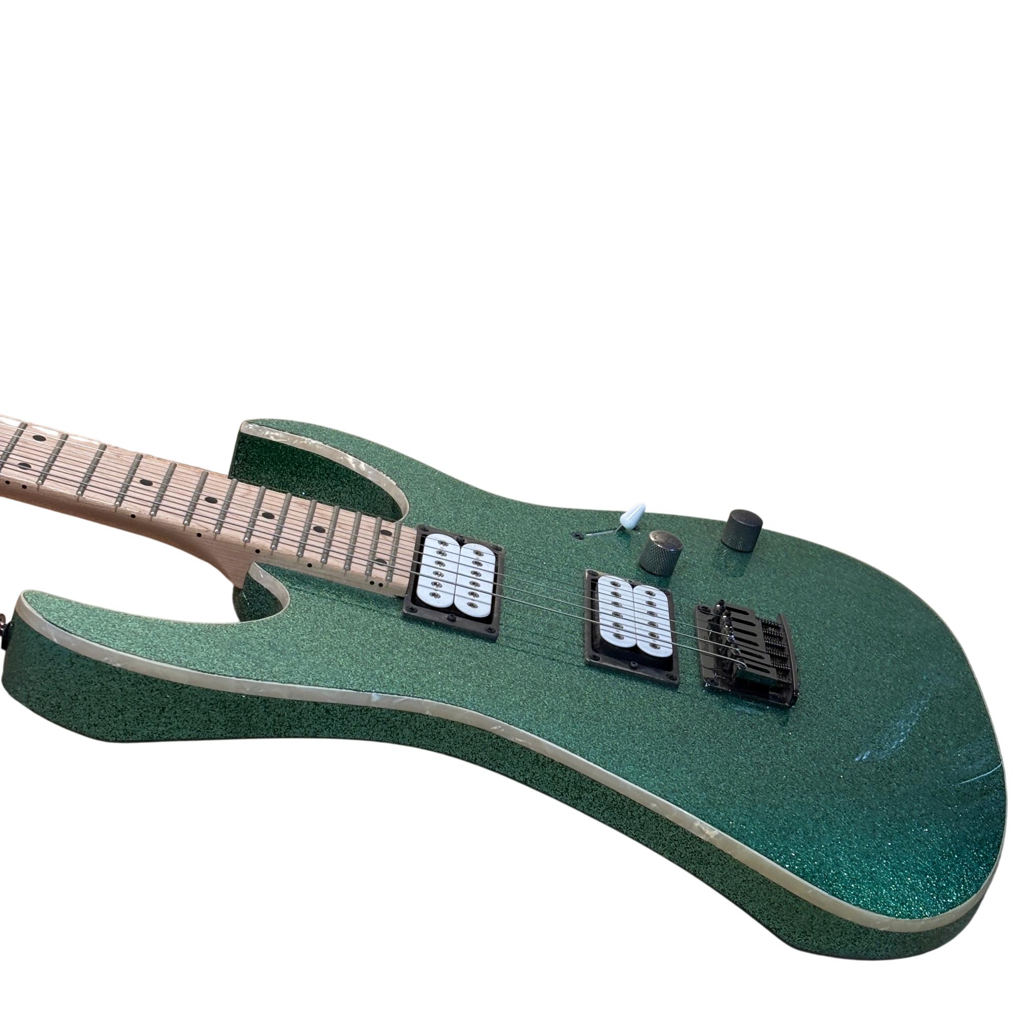 Ibanez RG421MSP IP-01 Turquoise Sparkle 6-String 24-Fret Electric