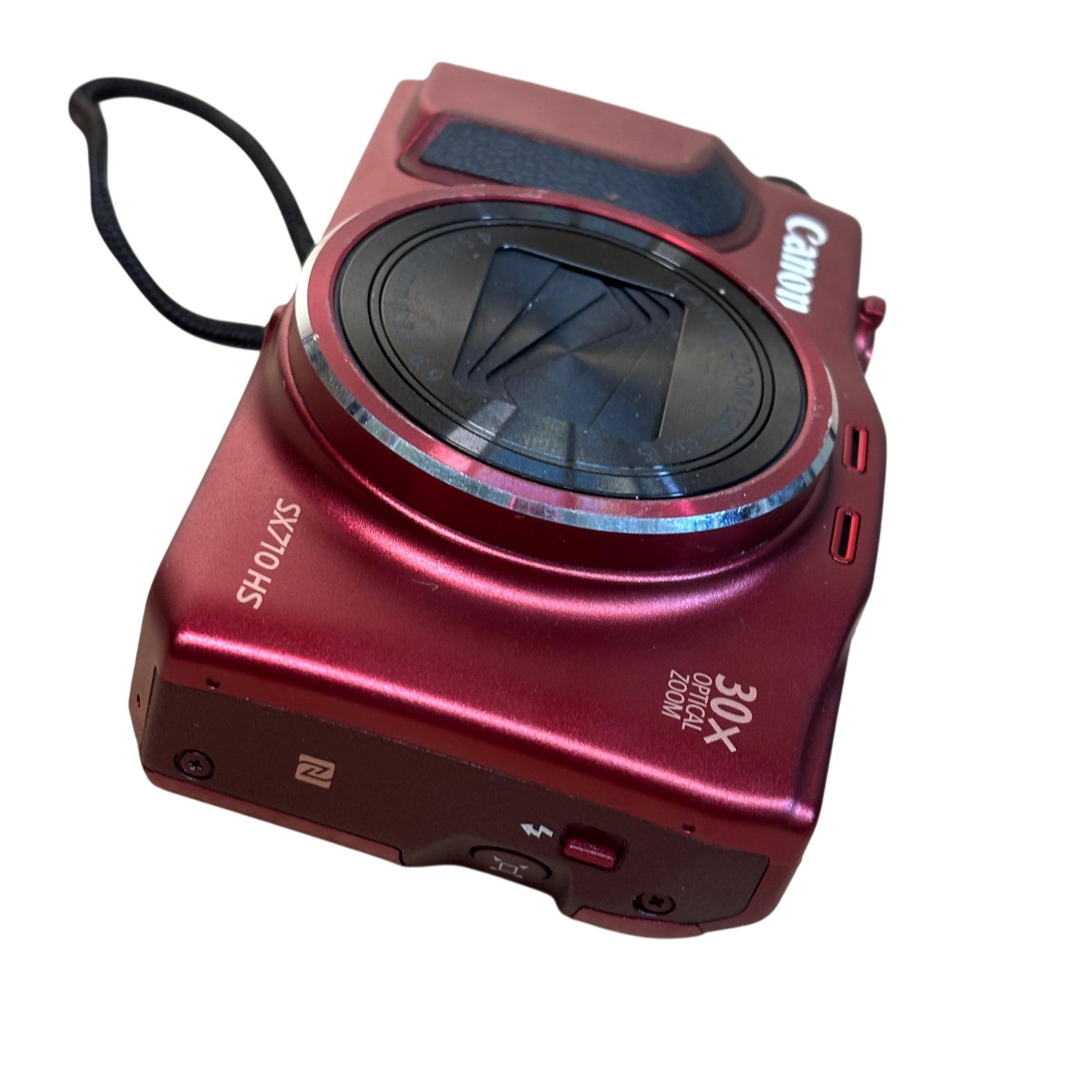 Canon PowerShot SX710 HS PC2205 Red 30X Zoom 750mm Compact Digital