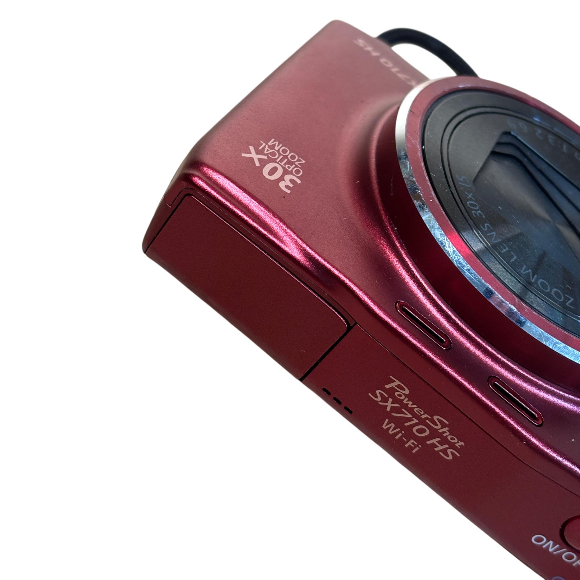 Canon PowerShot SX710 HS PC2205 Red 30X Zoom 750mm Compact Digital