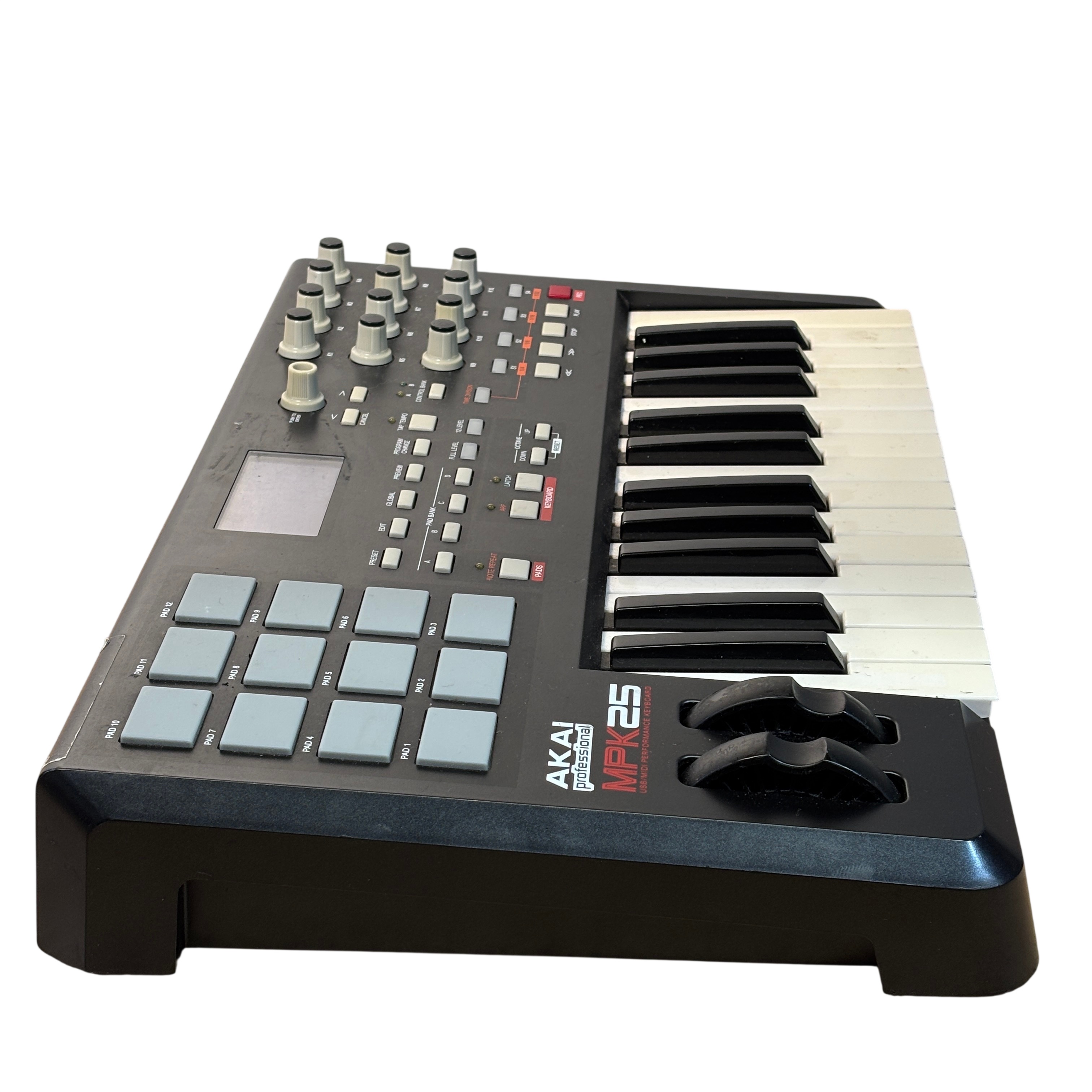 Akai Professional MPK25 Black 25-Key USB MIDI Keyboard Controller 0235