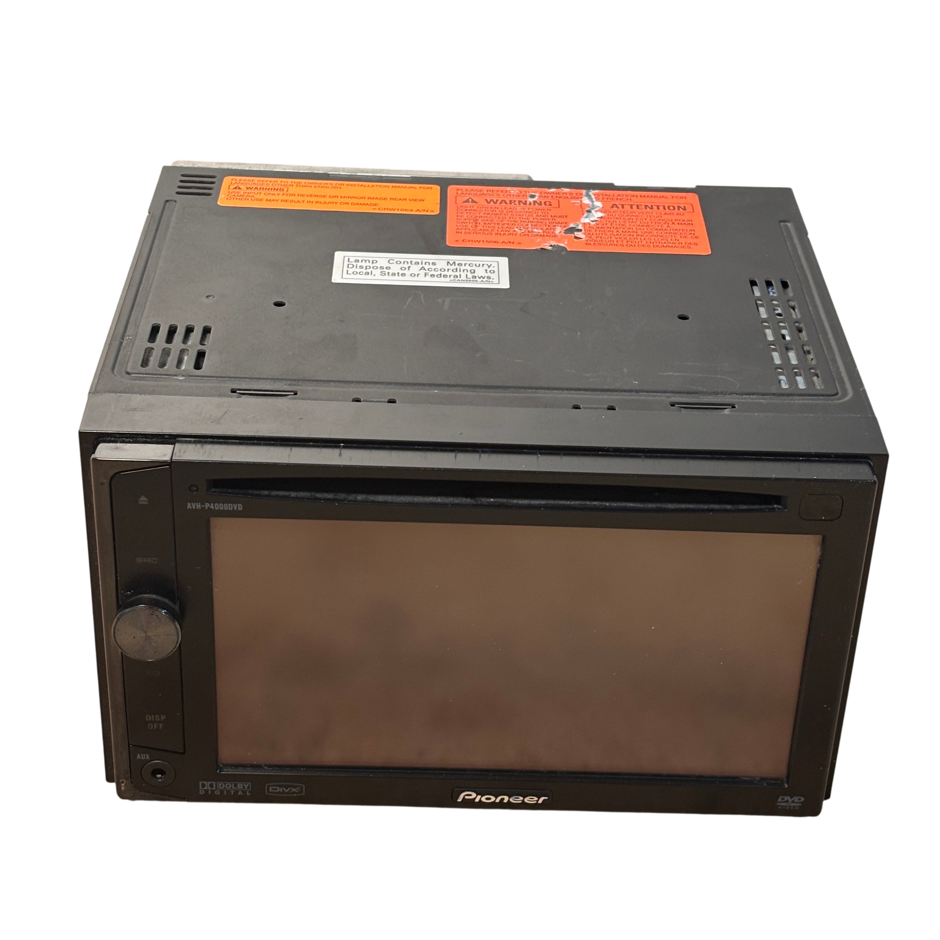 Pioneer AVH-P4000DVD Blk 6.1
