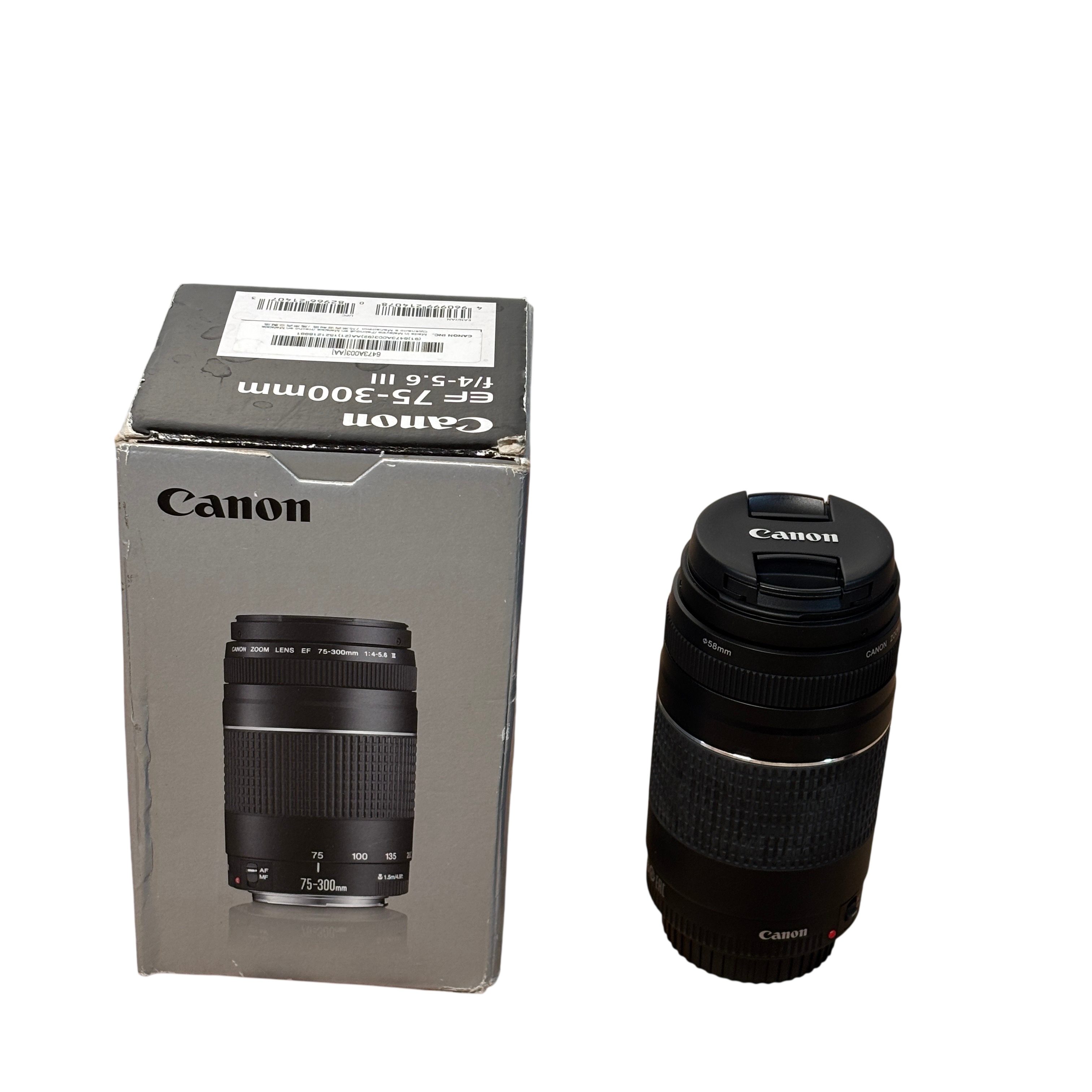 CANON ZOOM LENS EF 75-300mm1:4-5.6 USM Ⅲ （良品） 08-24-16 Canon