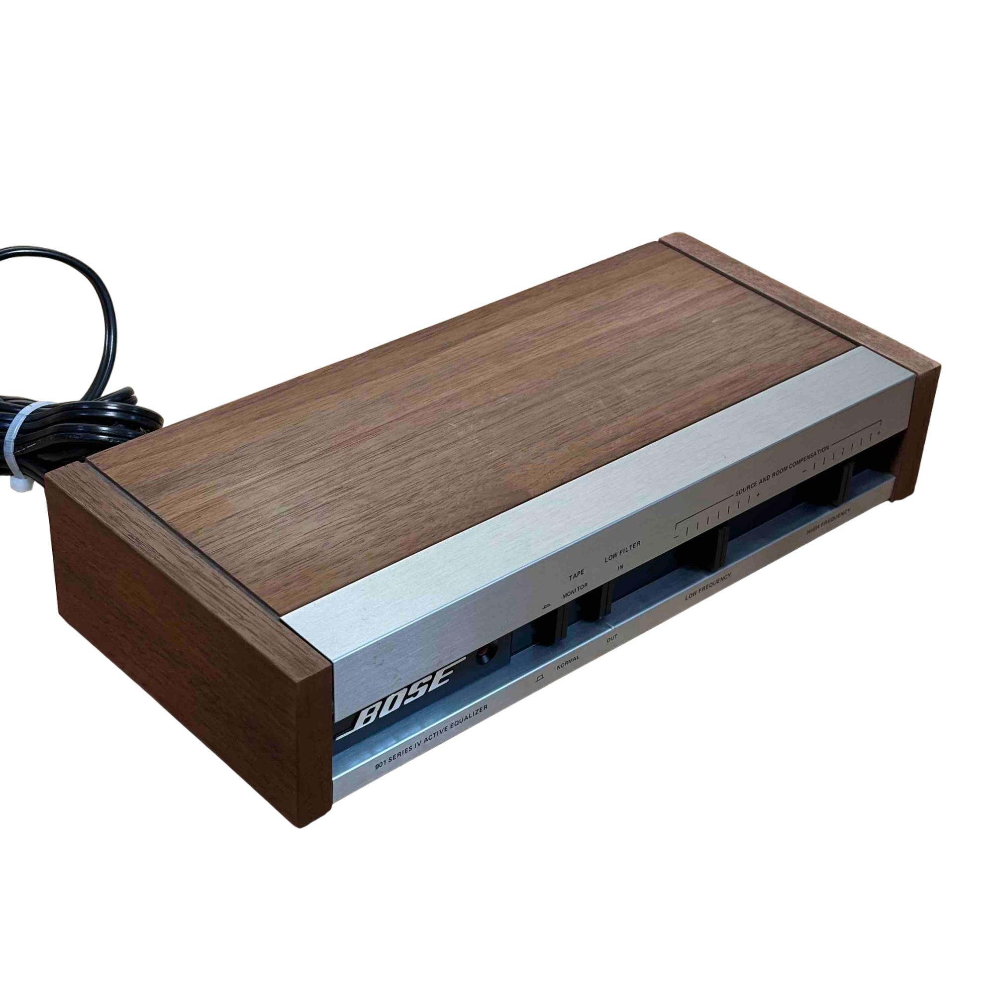 BOSE 901 Series IV Brown Vintage Corded 901 Speaker Active