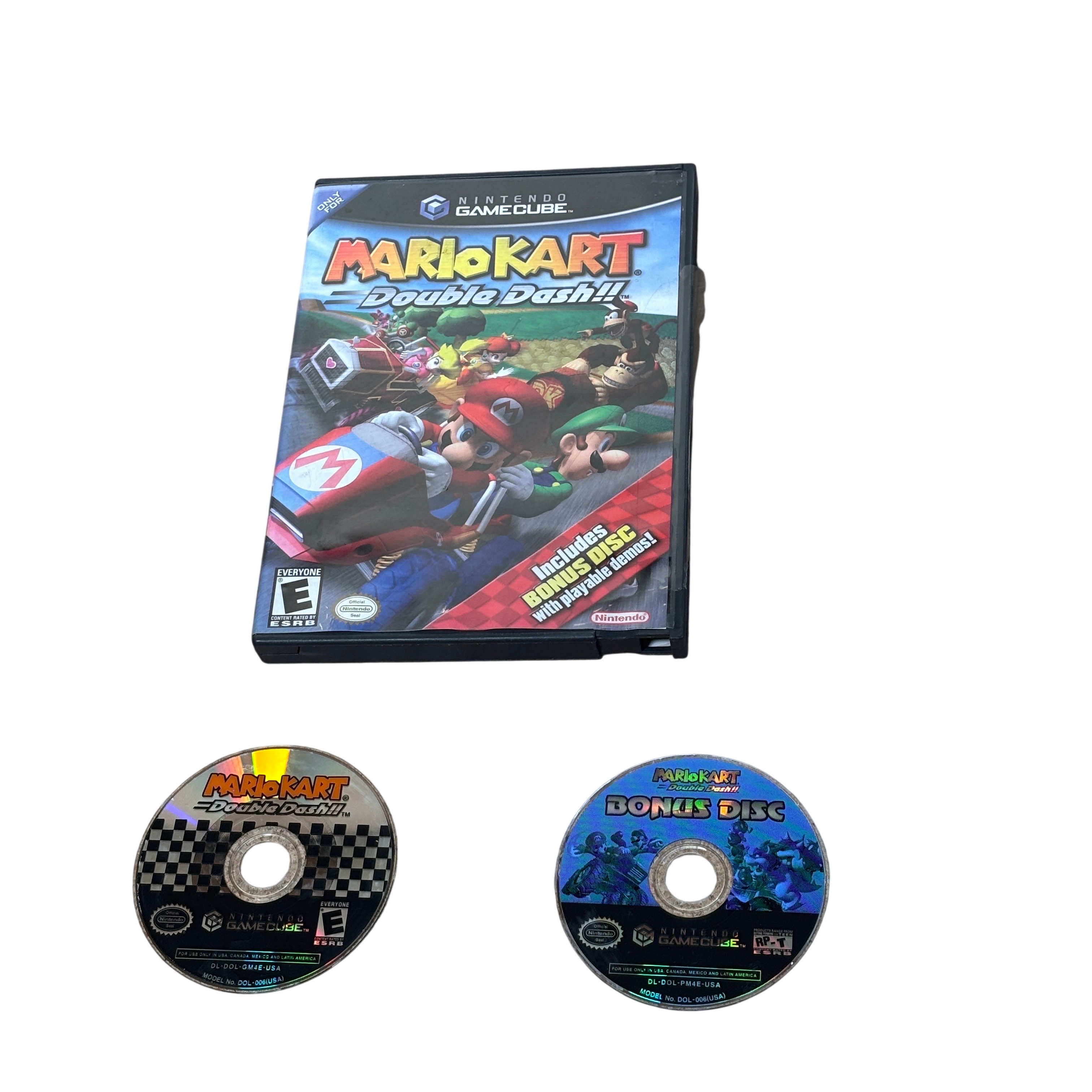 Nintendo GameCube MarioKart Double Dash 53155A 2-Disc Video Game