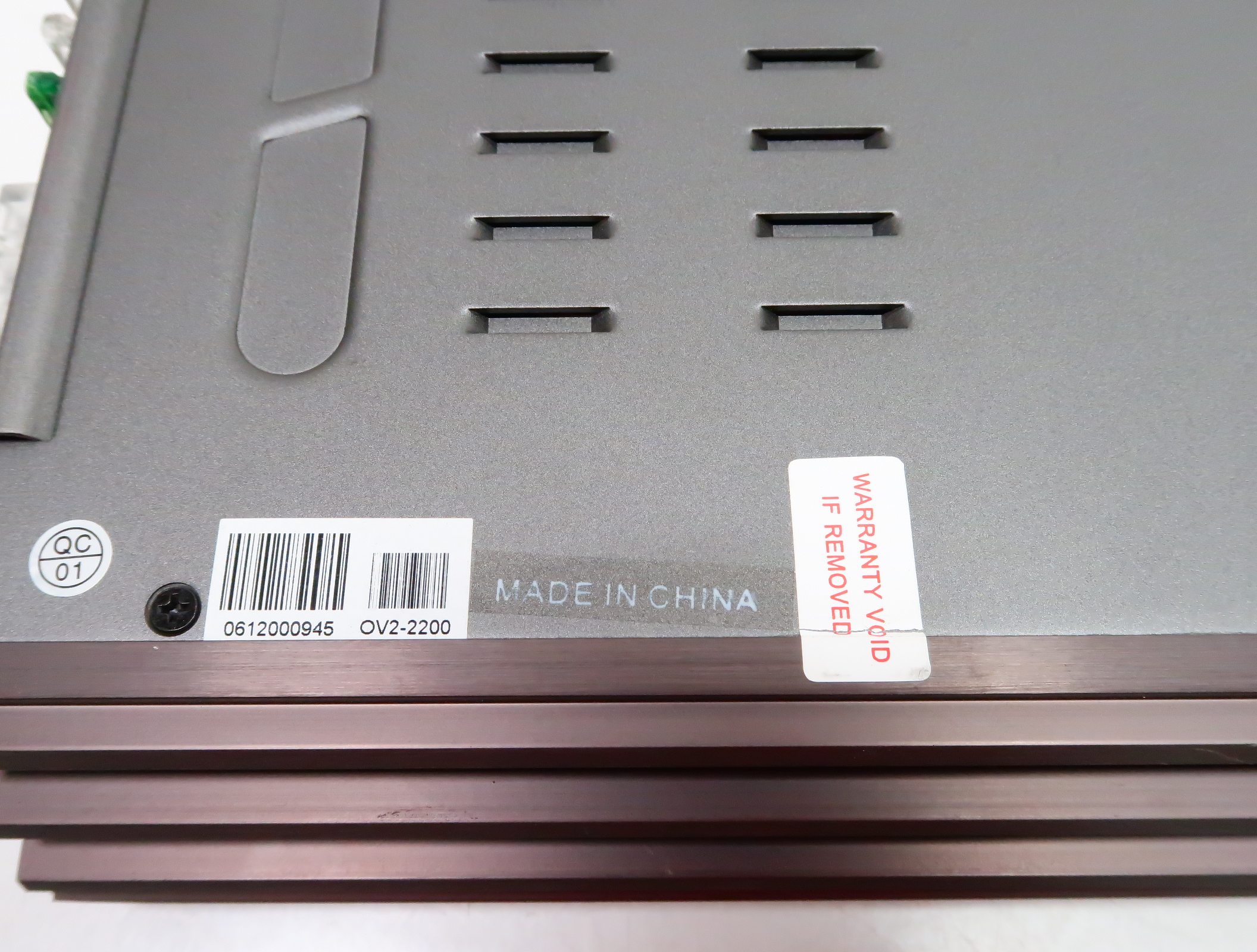 Power Acoustik OV2-2200 Gothic 2200W Class AB Bridgeable 2-Ch Car