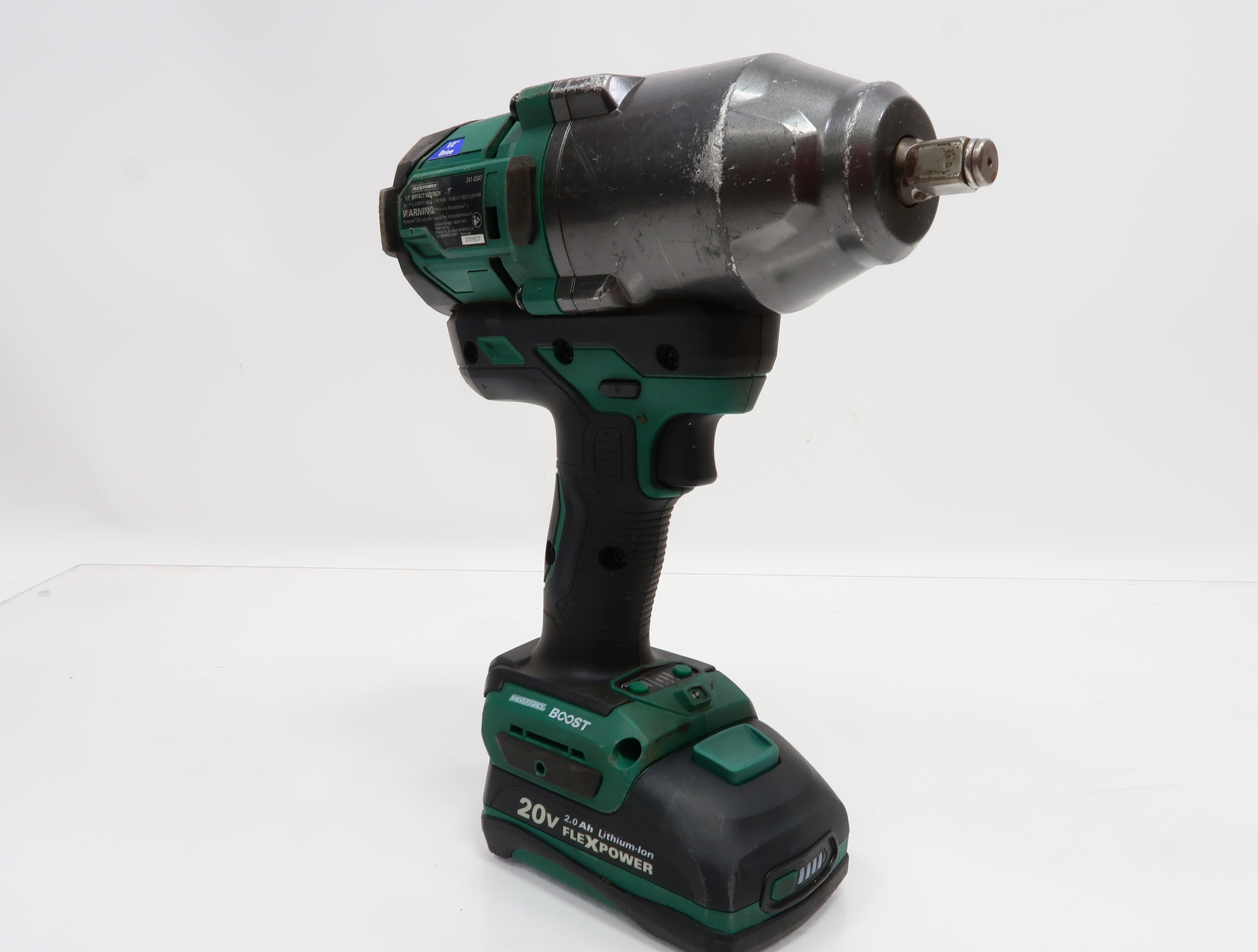 Masterforce BOOST 20-Volt Brushless Cordless 1/2