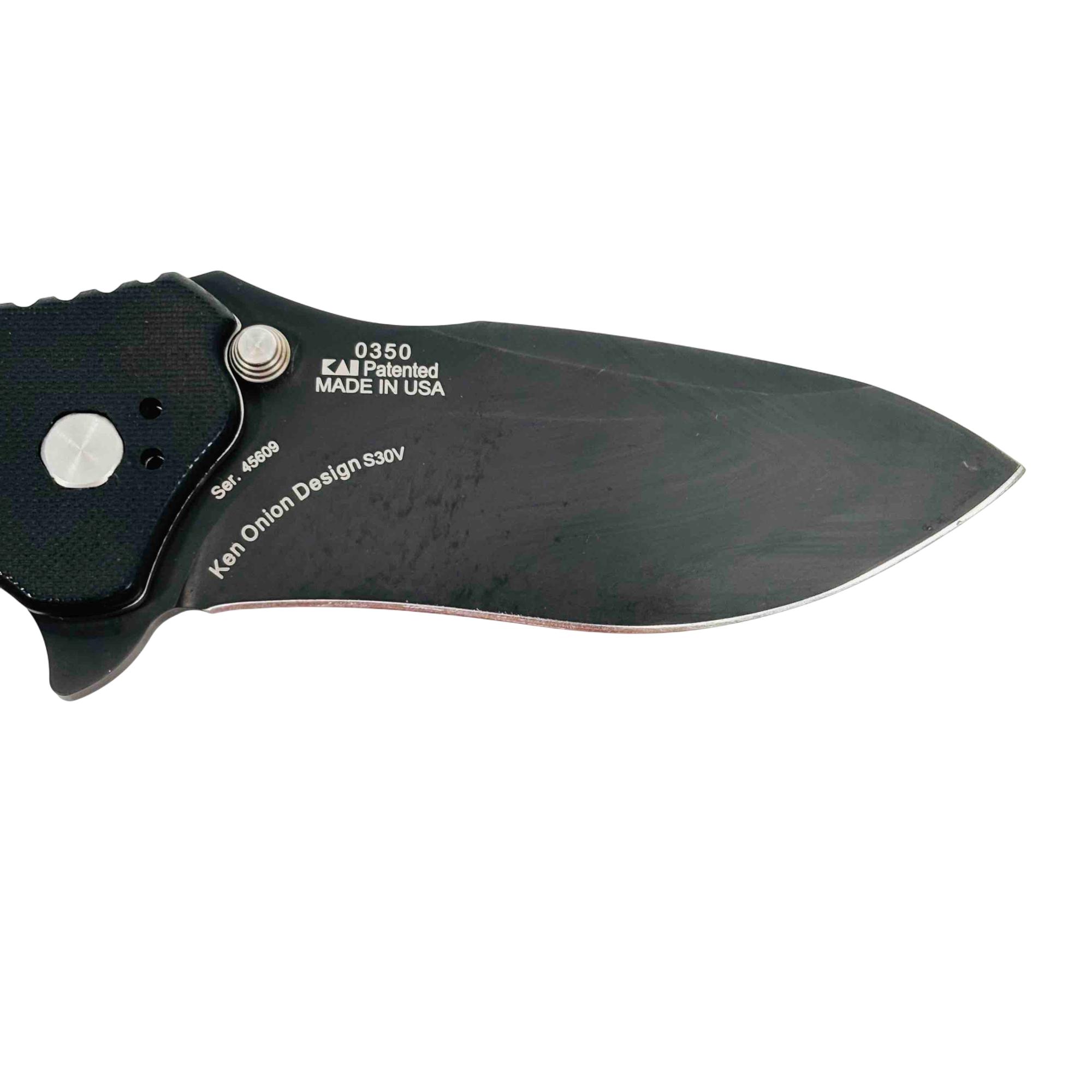 n*6様 00's Kenjiro Professional Model RAL Zero Tolerance ZT 0990 Plain Edge Folder ZT990 S35VN Steel