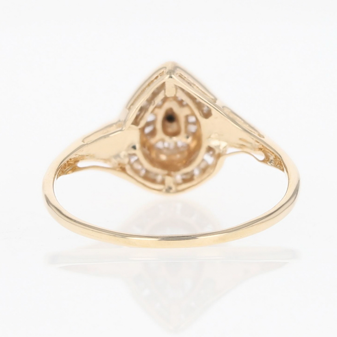 28ctw Diamond Channel-Set Pear-Shaped Cluster Ring 10k 28ctw Diamond Channel-Set Pear-Shaped Cluster Ring 10k