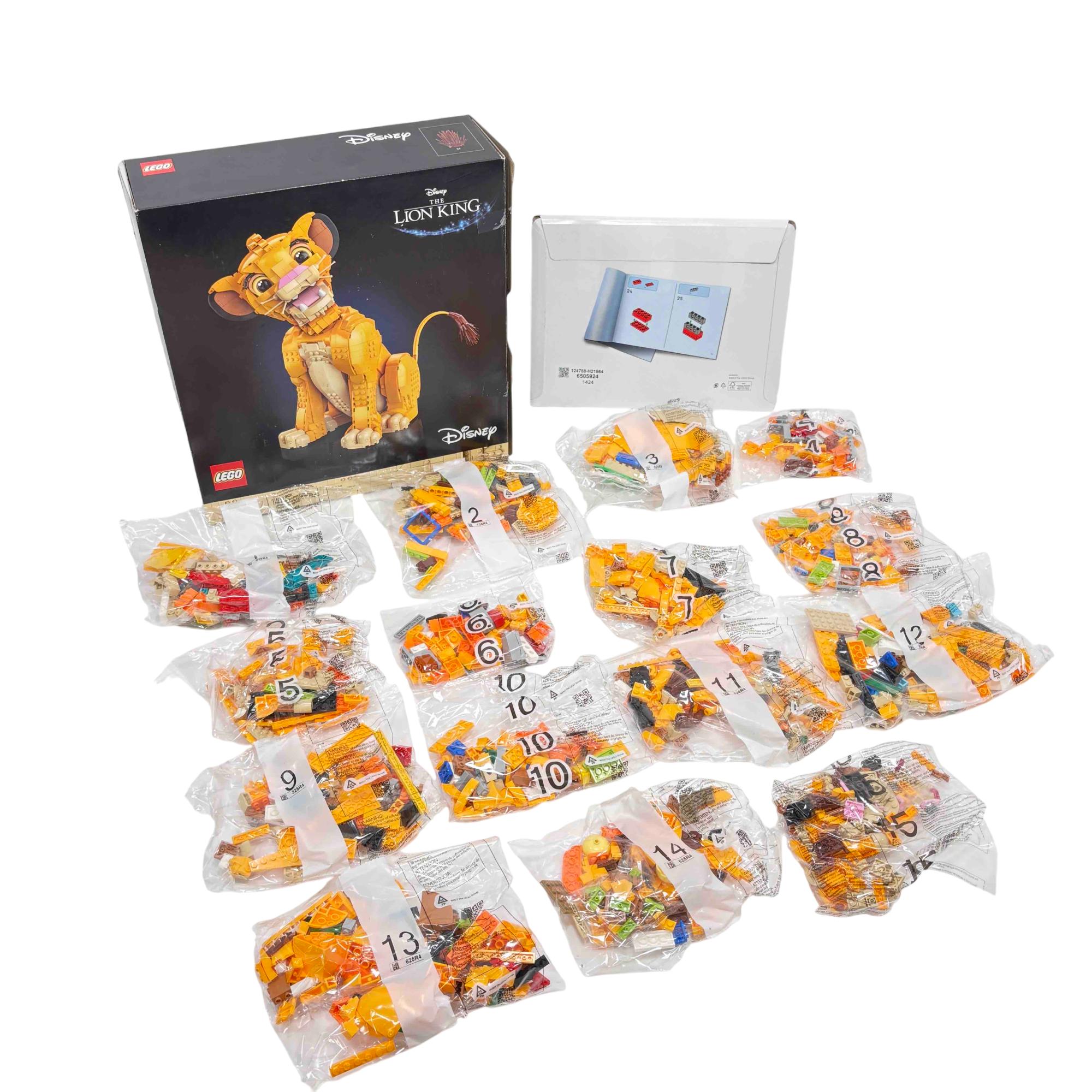 LEGO Disney The Lion King Simba 1445pc Building Set - 43247