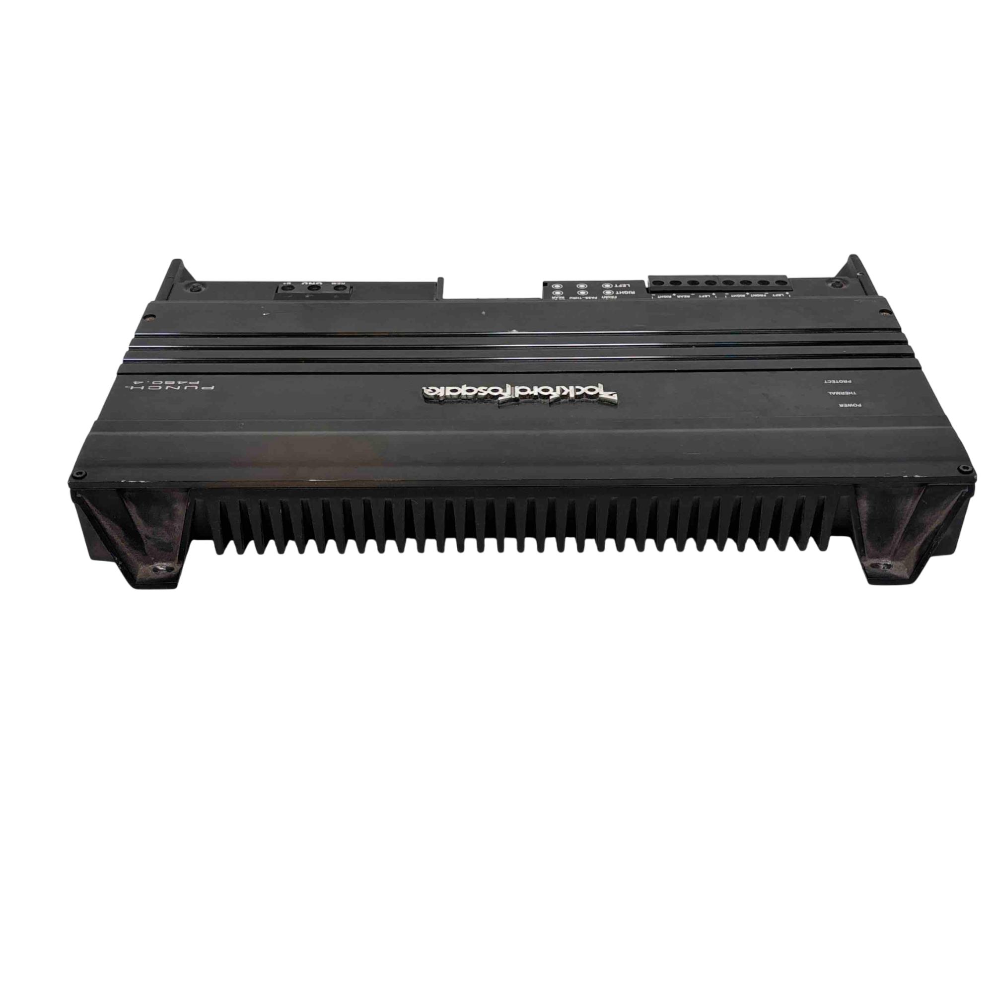 Rockford Fosgate Punch P450.4 4-Channel 450 Watt Car Audio Amplifier