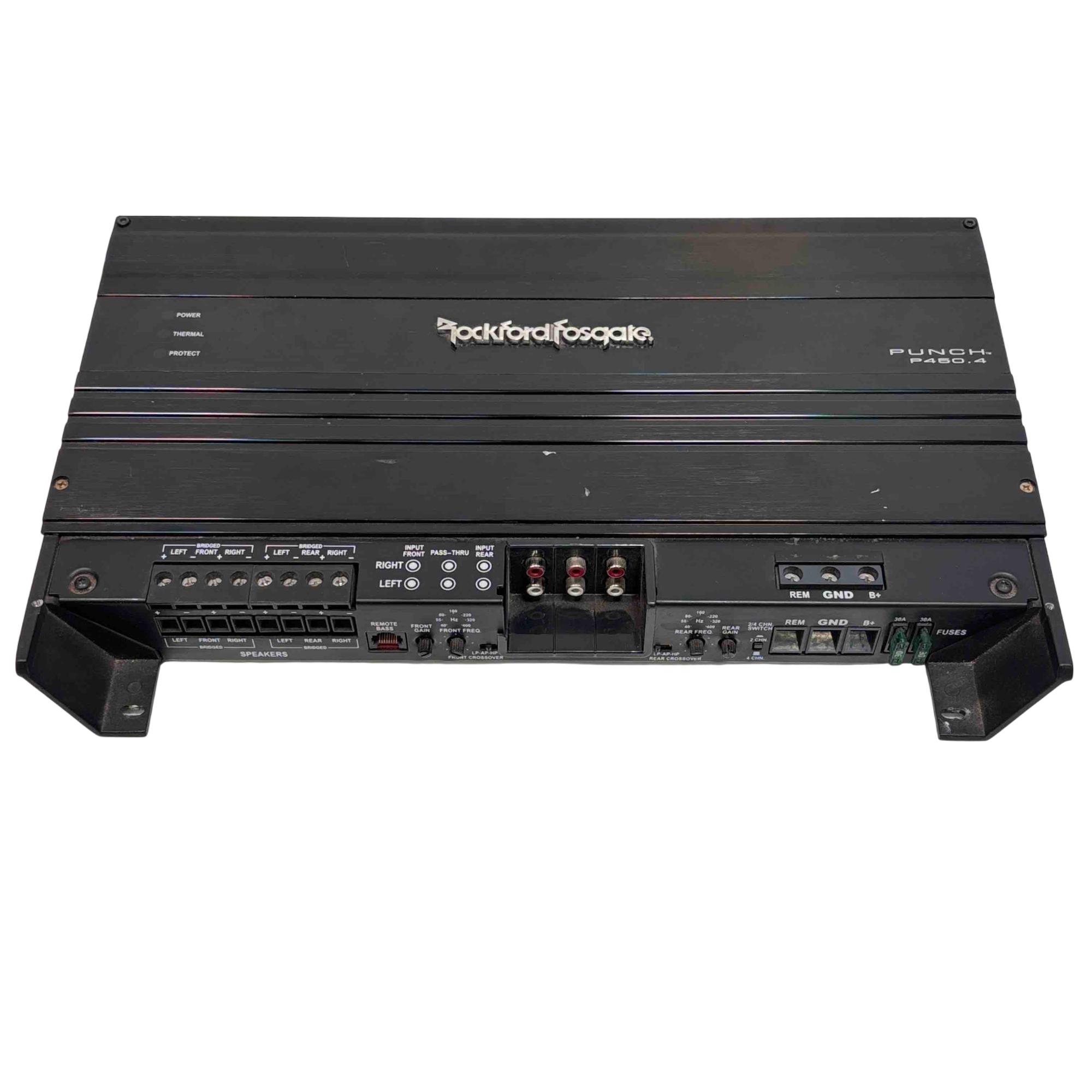 Rockford Fosgate Punch P450.4 4-Channel 450 Watt Car Audio