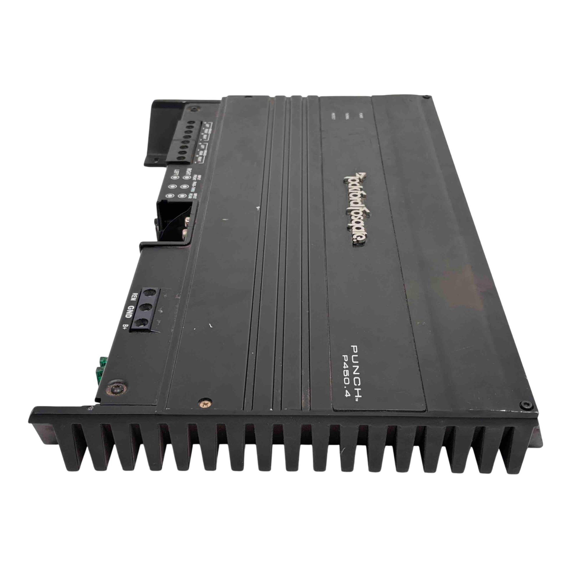 Rockford Fosgate Punch P450.4 4-Channel 450 Watt Car Audio Amplifier