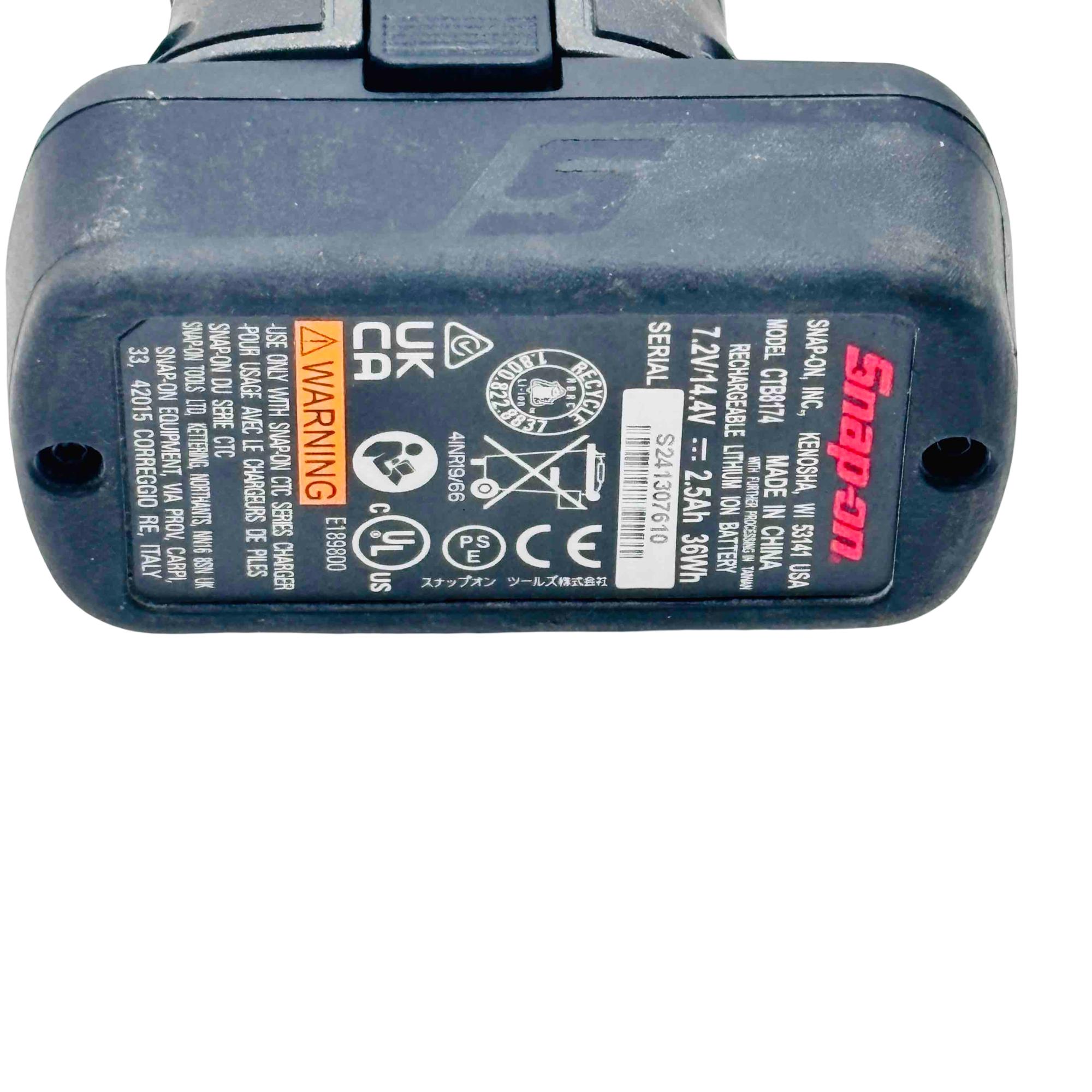Snap-on CT861GM 14.4V Cordless Brushless 3/8