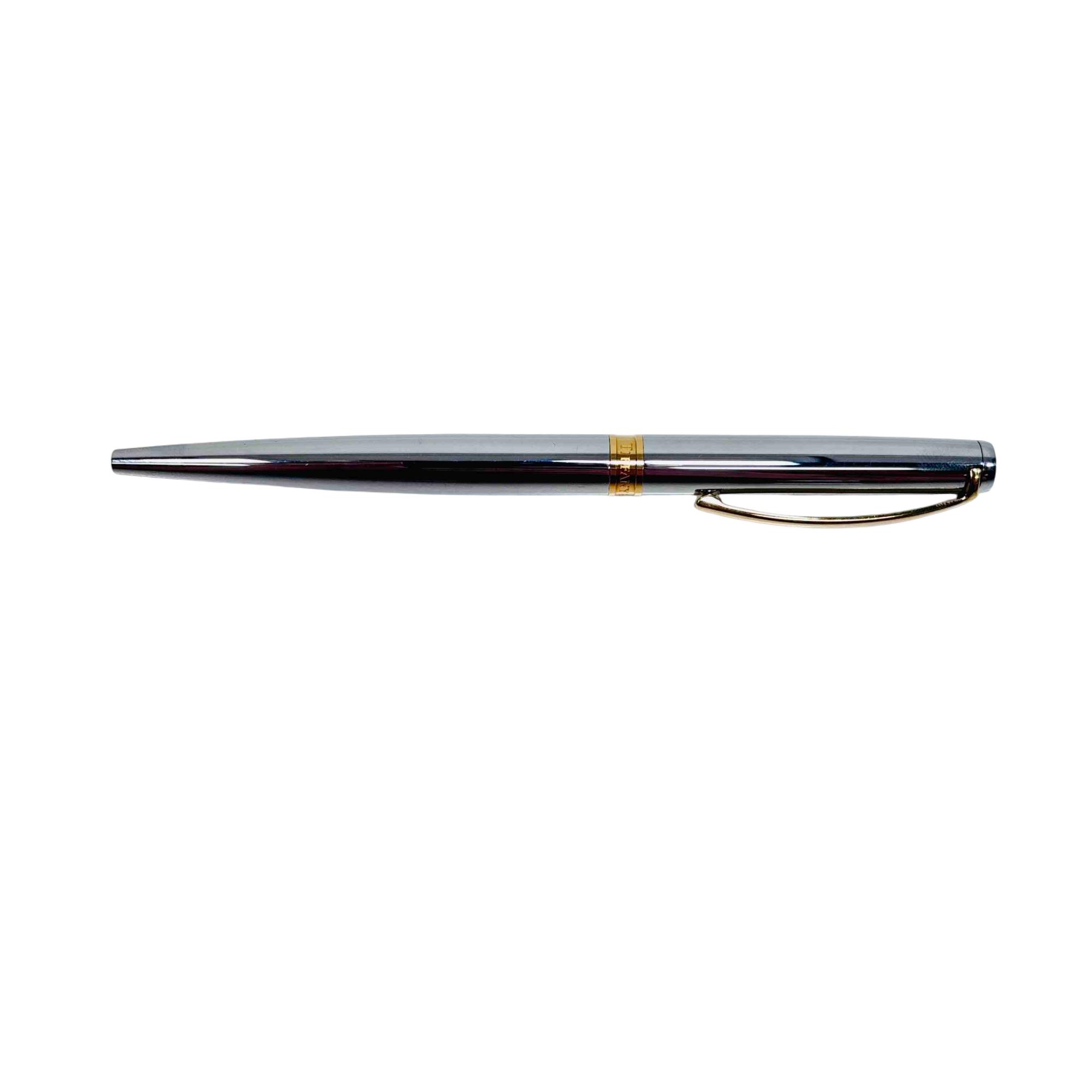 Tiffany & Co. Executive Sterling Silver & Gold Ballpoint Pen