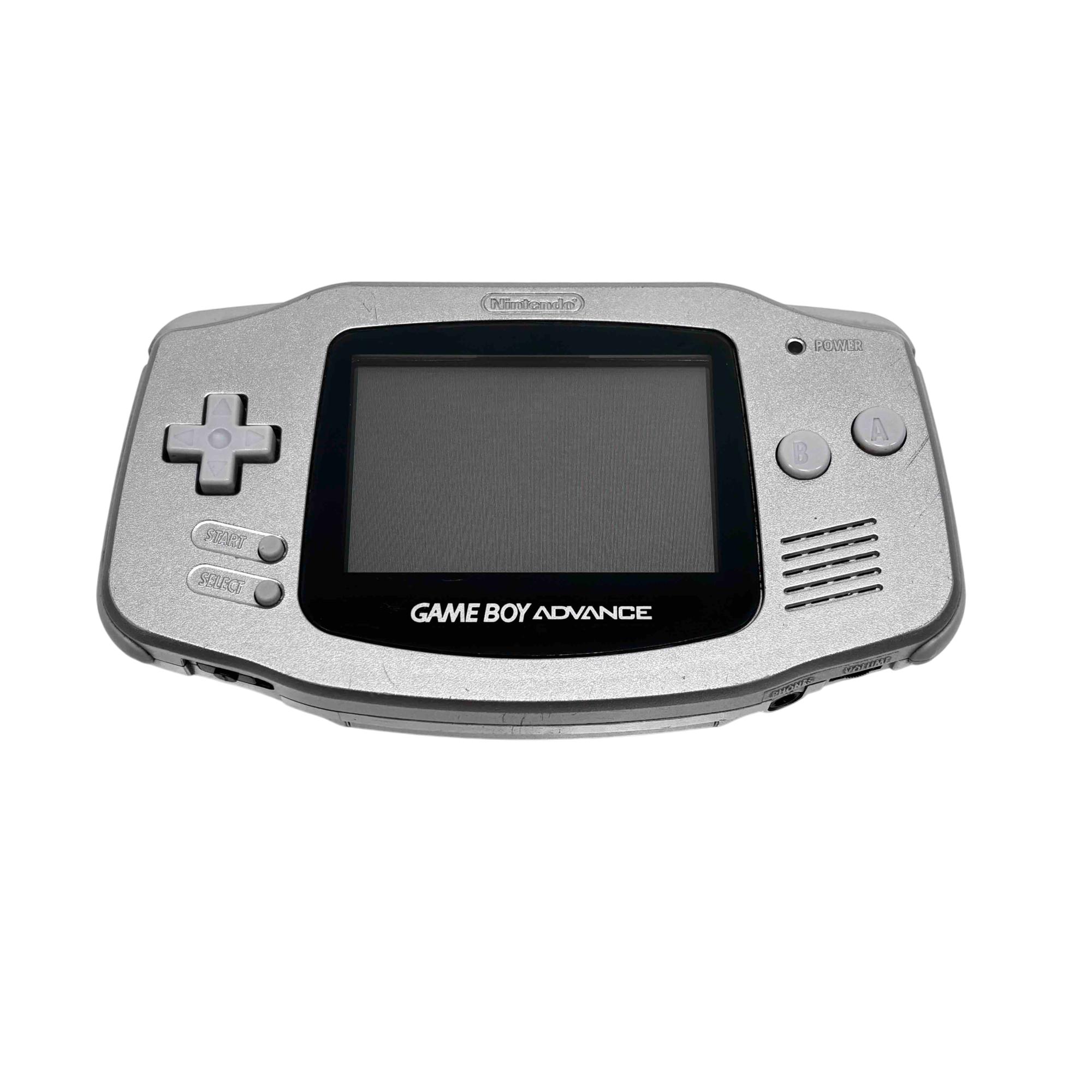 NINTENDO GAMEBOY ADVANCE AGB-001 PURPLE GAME SYSTEM BUNDLE