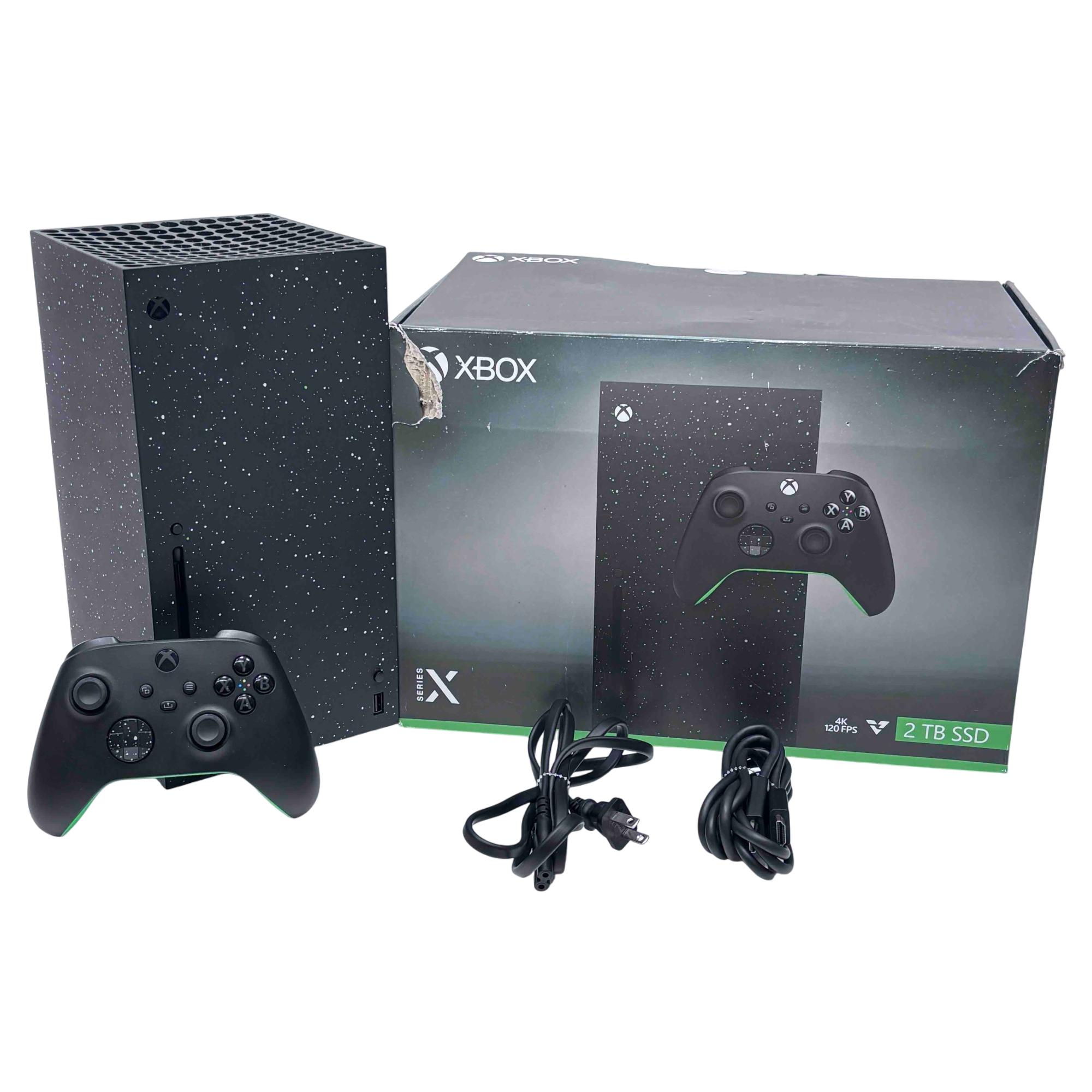 Microsoft Xbox Series X Galaxy Black Special Edition 2TB SSD
