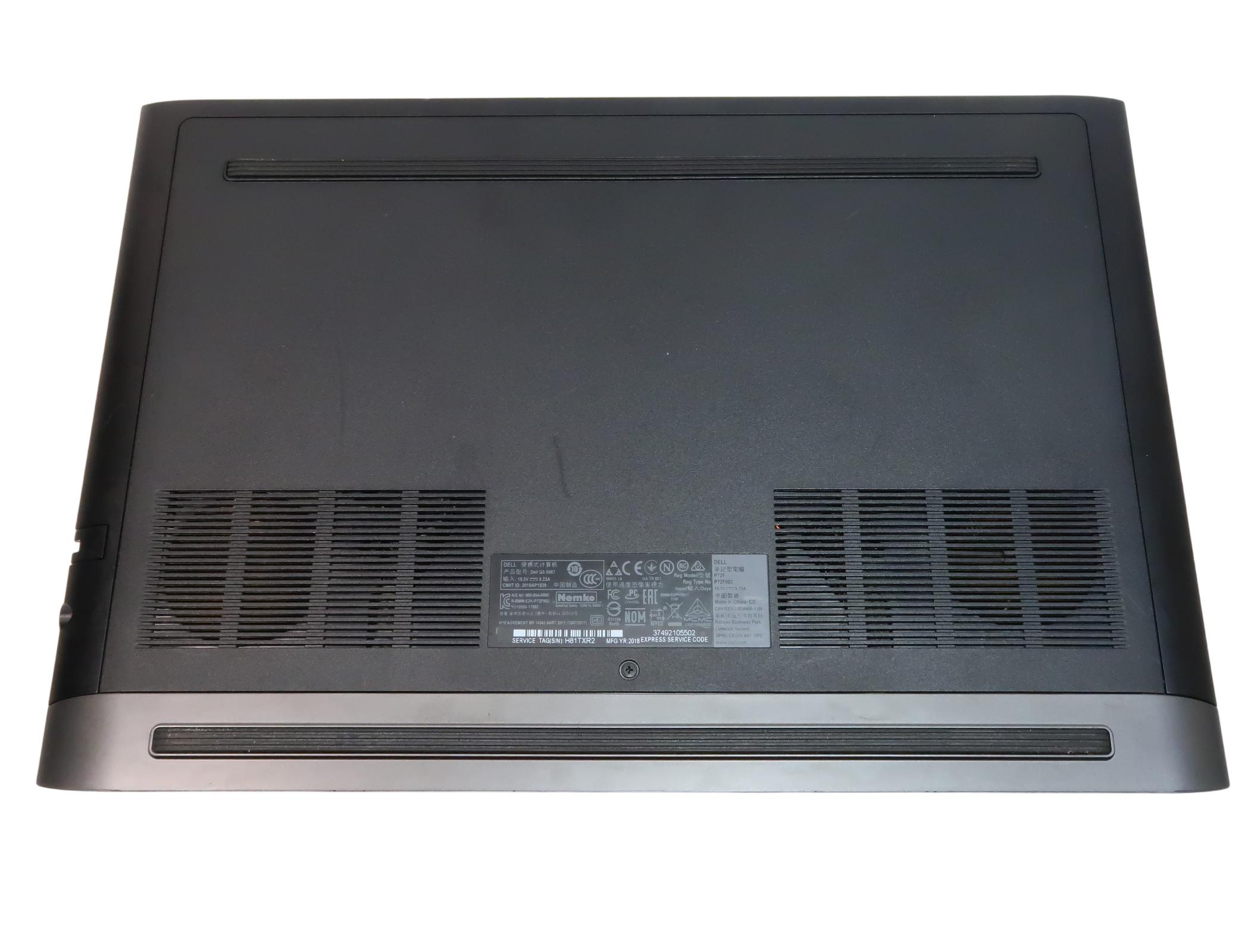 Dell G5 15 5587 Core i5-8300H 2.3GHz GTX 1060 8GB RAM 128GB