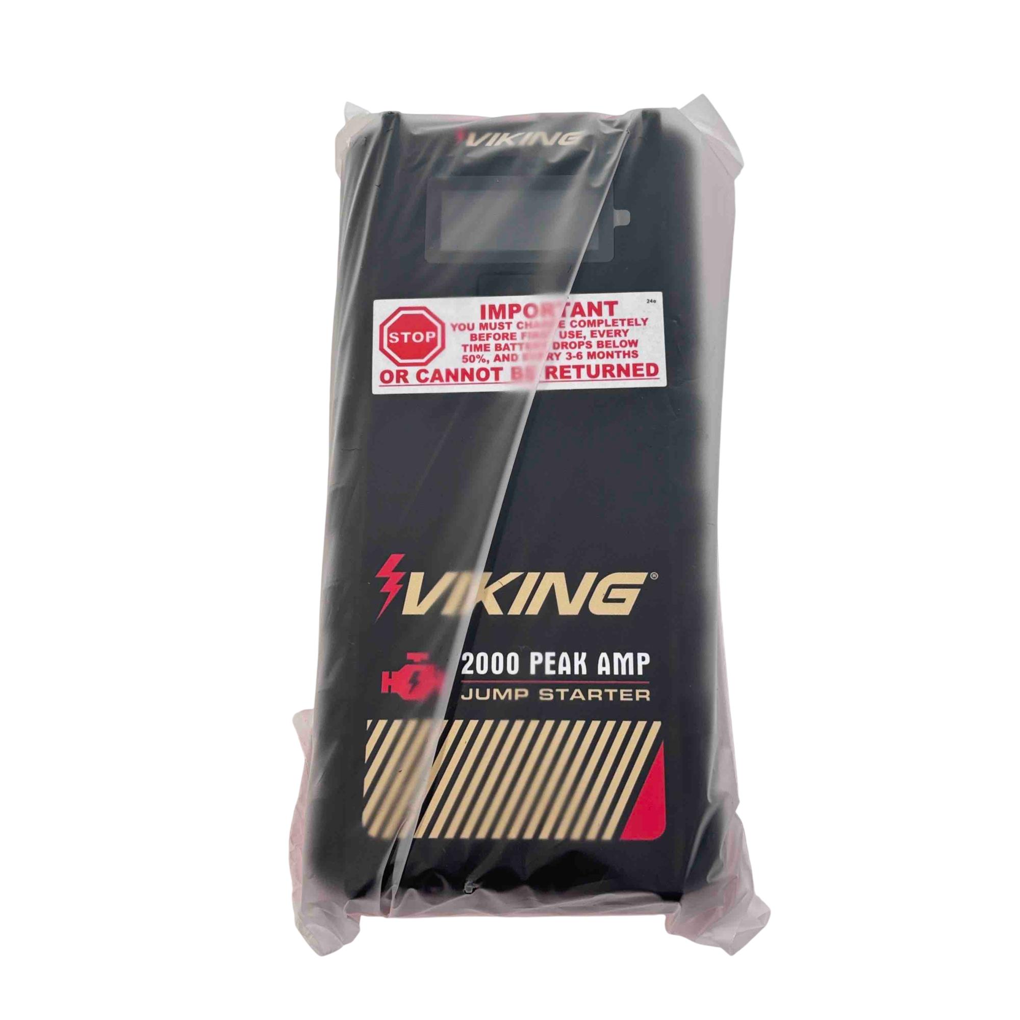 Viking 59491 2000 AMP Portable 12V Lithium-Ion Power Bank Jump Starter