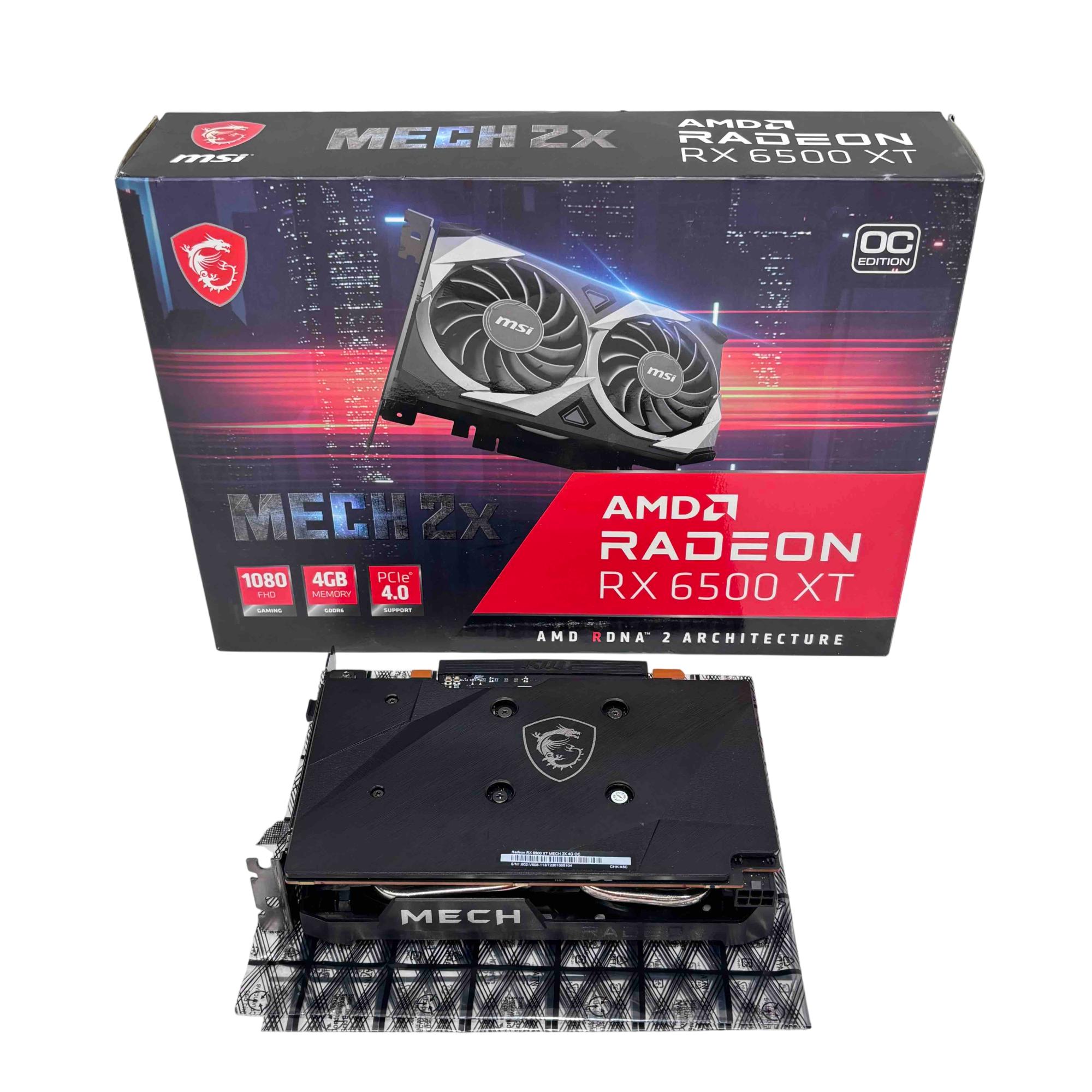 【MSI】Radeon RX6500XT MECH 2x OC Edition 48519f30-c2f5-413b-ac71-