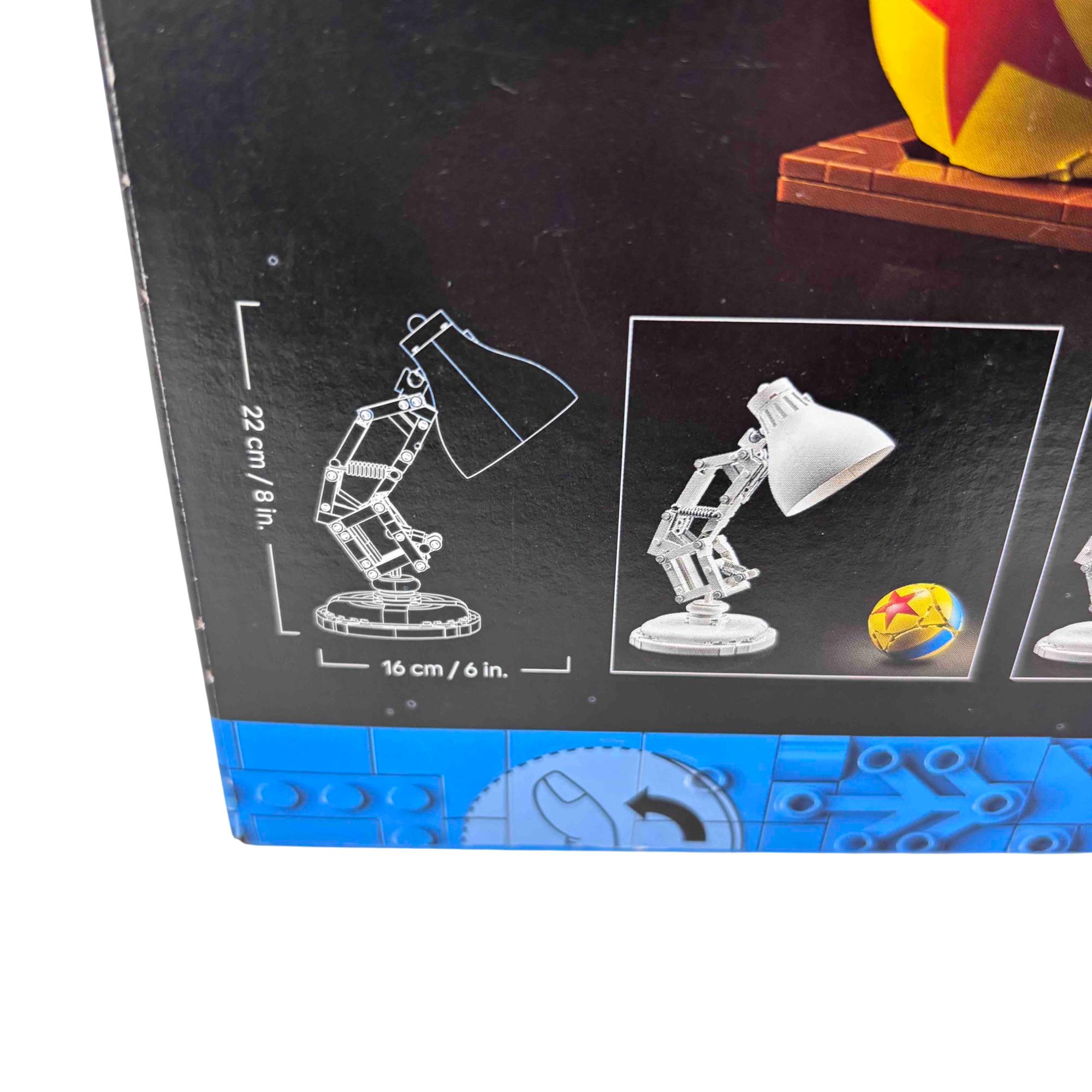 LEGO Ideas Disney Pixar Luxo Jr. 21357 613 Piece Building Block Set