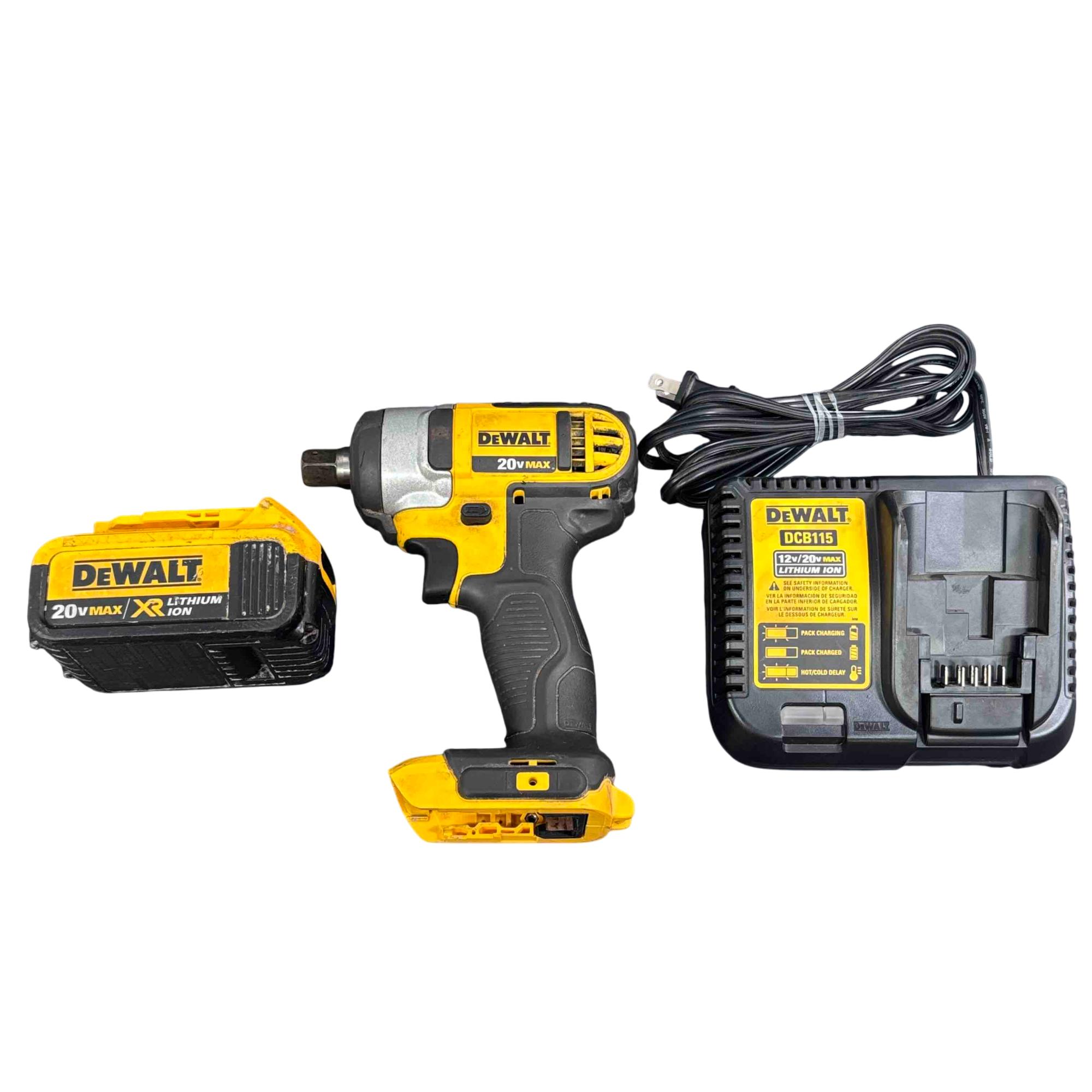 DeWalt DCF880 20-Volt MAX Cordless 1/2 Impact Wrench Kit