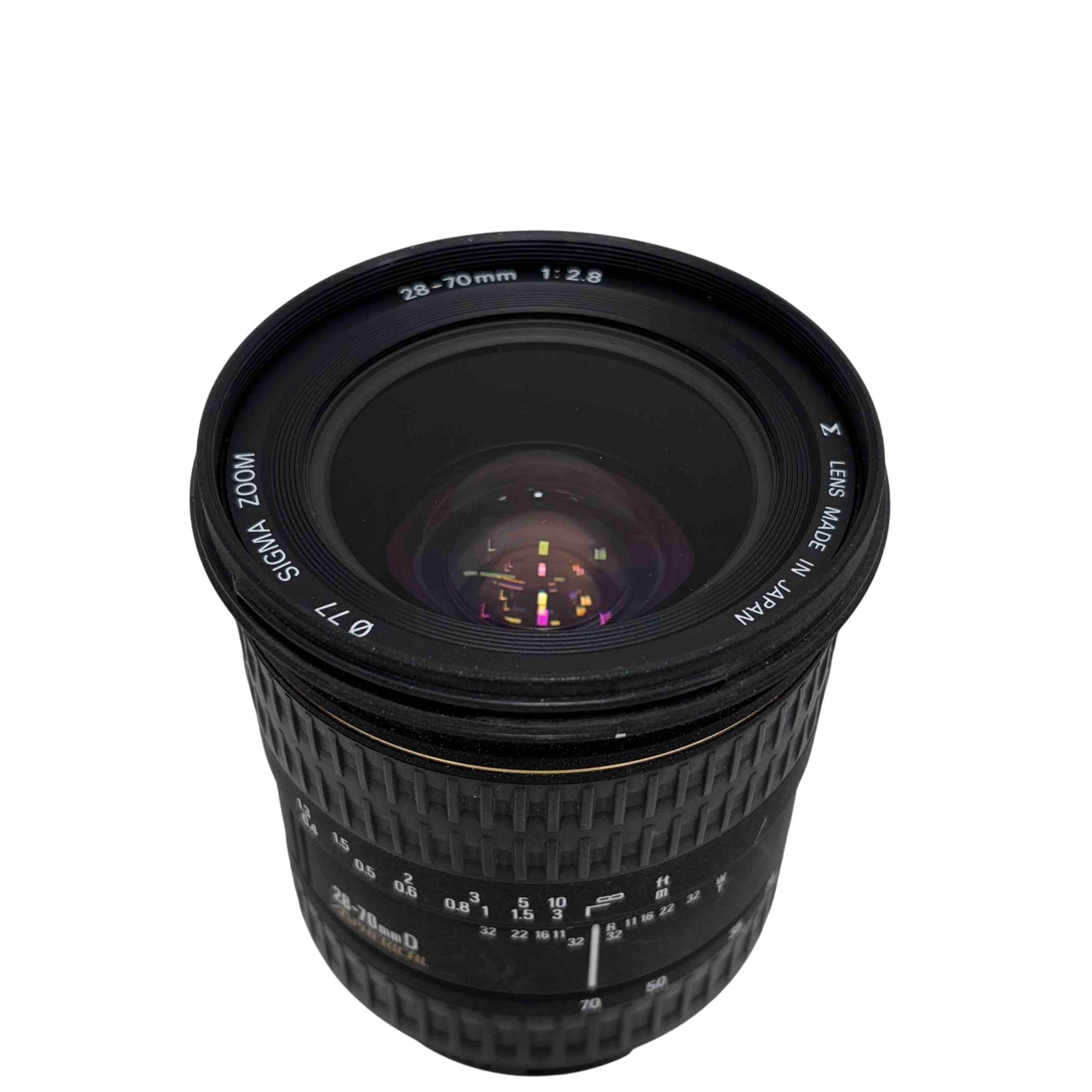 Sigma EX 28-70mm f/2.8 Aspherical D Zoom Canon EF Lens