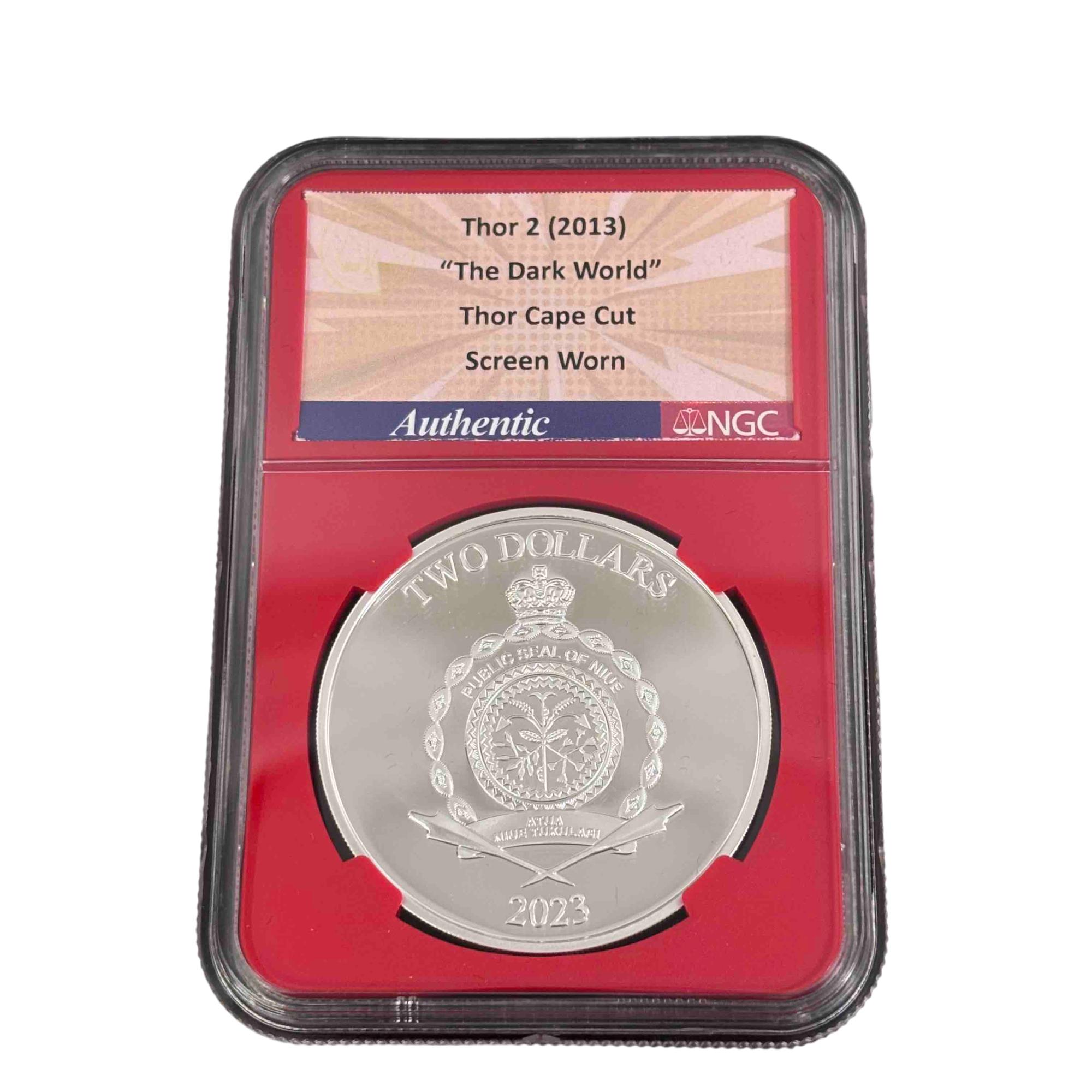 【２枚セット】NGC BU 2023 $2 カナダ トゥーニー ジャン ポール 2023 Niue $2 Marvel: Classic Superheroes Thor 1oz .999 Silver Coin